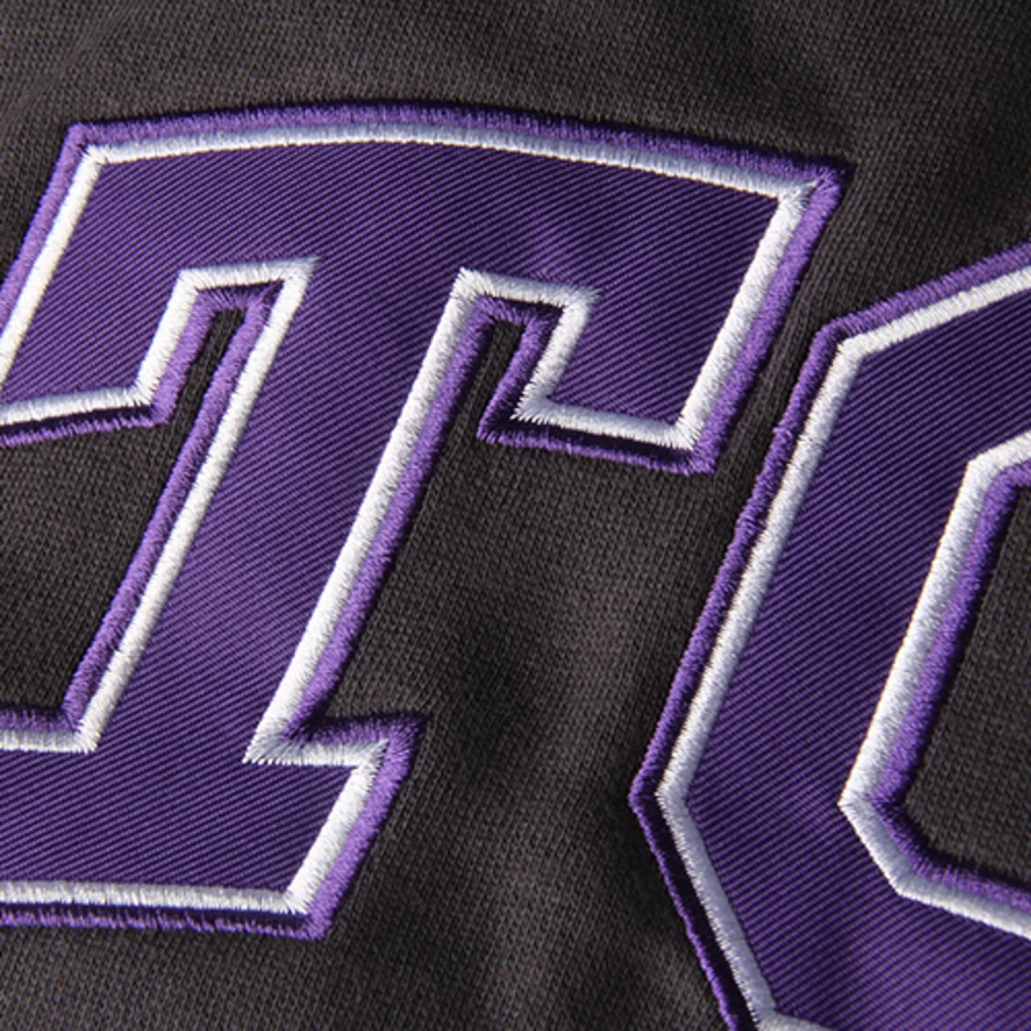 Youth Stadium Athletic TCU Horned Frogs Big Logo Pullover Hoodie                                                                 - view number 2
