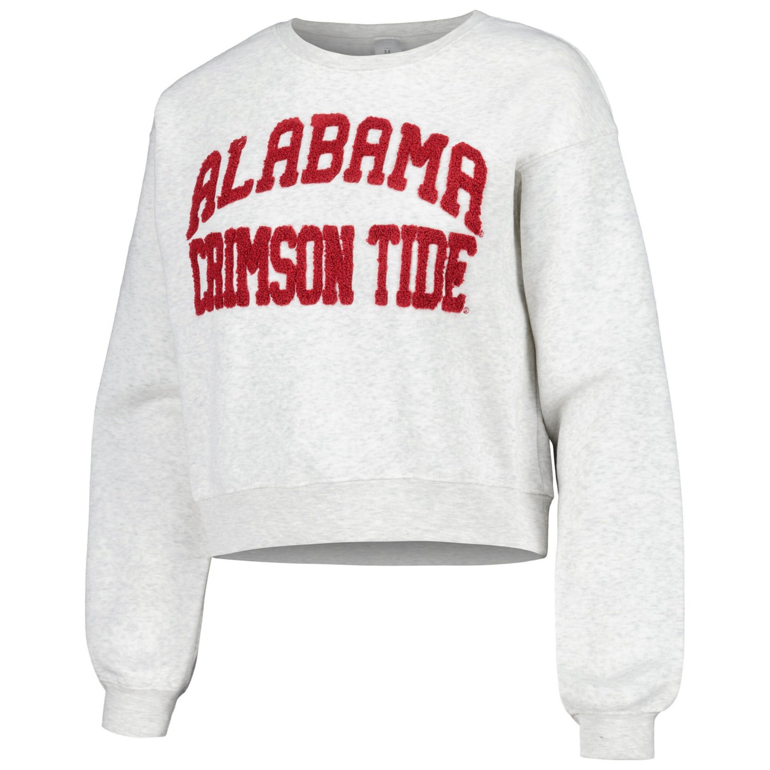 ZooZatz Alabama Crimson Tide Core Chenille Cropped Pullover Sweatshirt - view number 2