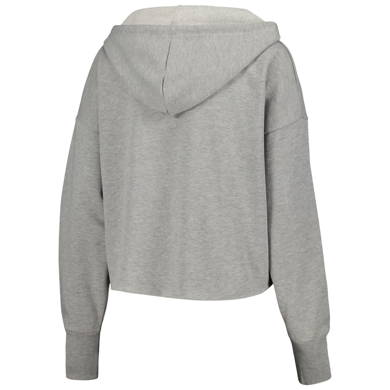 ZooZatz Wisconsin Badgers Swirl Cropped Pullover Hoodie