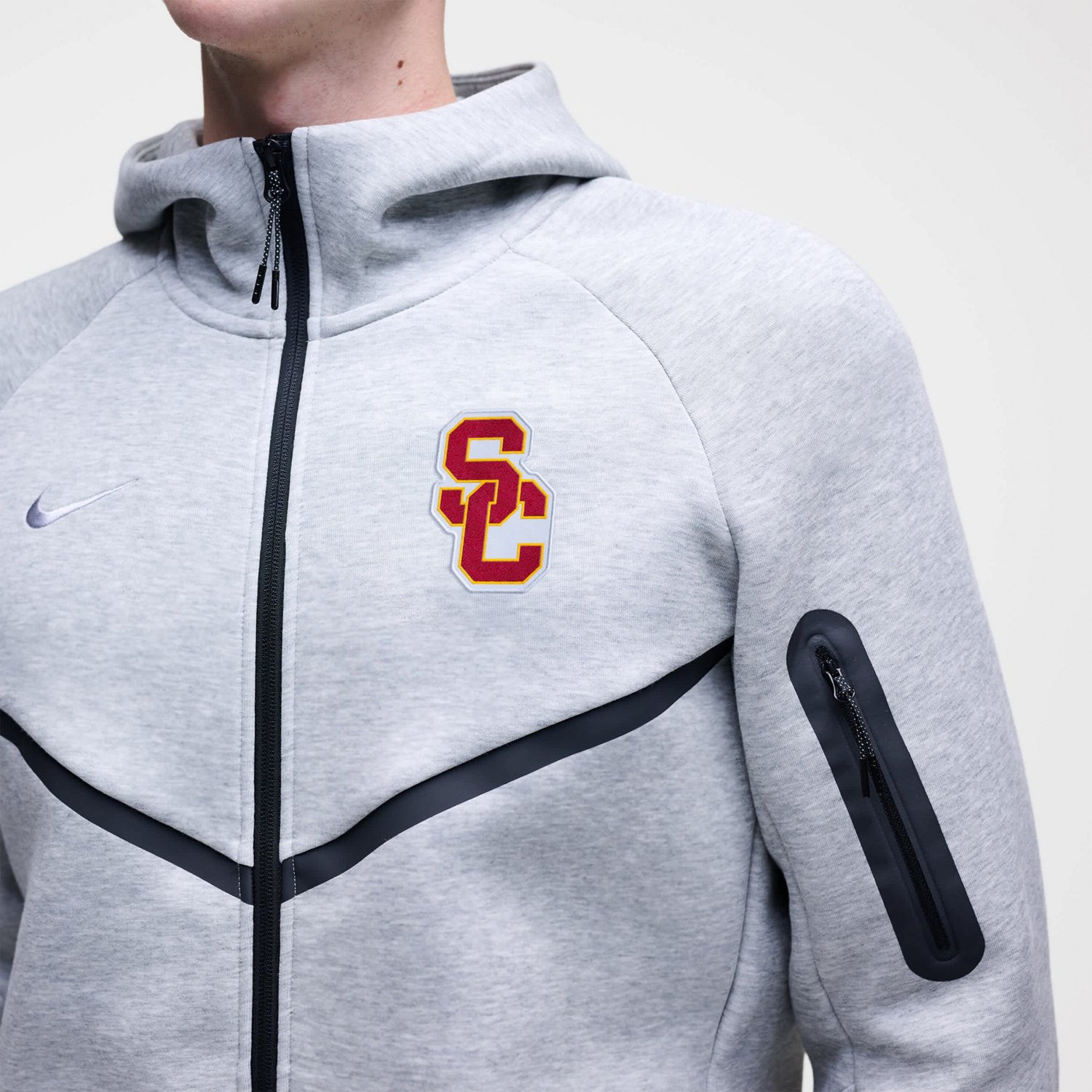 Nike USC Trojans Tech Fleece Full-Zip Windrunner Hoodie - view number 4