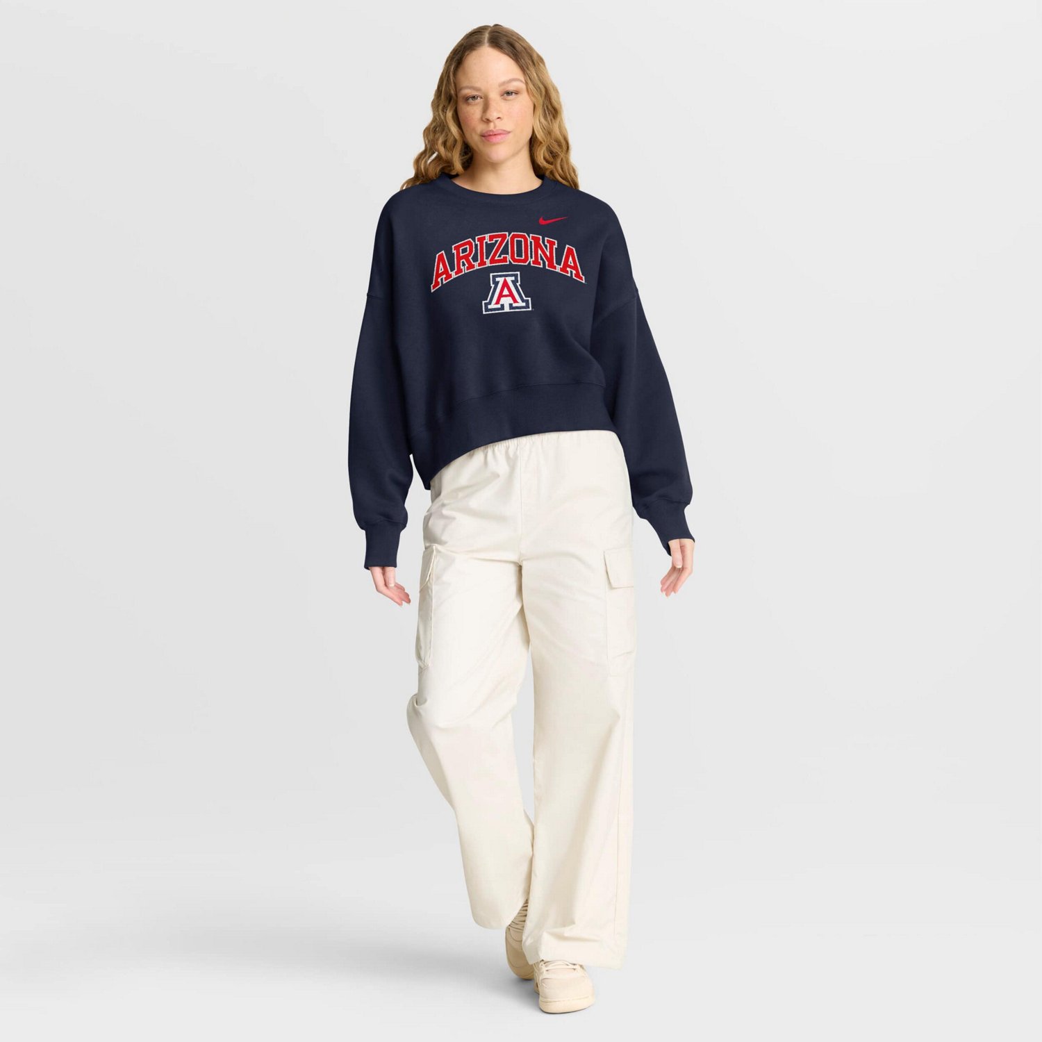 Nike Arizona Wildcats Oversized Phoenix Arch Pullover Sweatshirt - view number 3