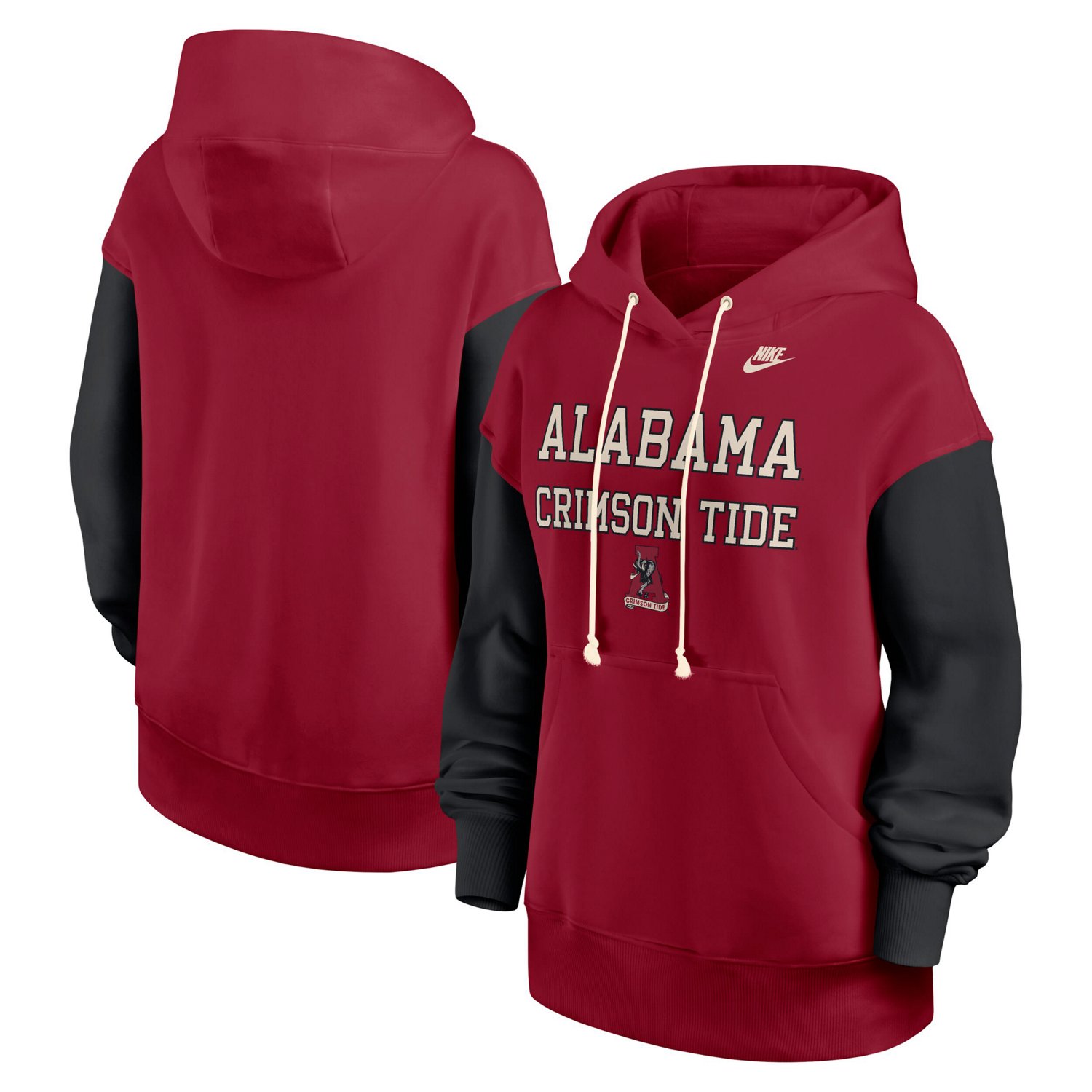 Nike Alabama Tide Oversized Legacy Phoenix Pullover Hoodie