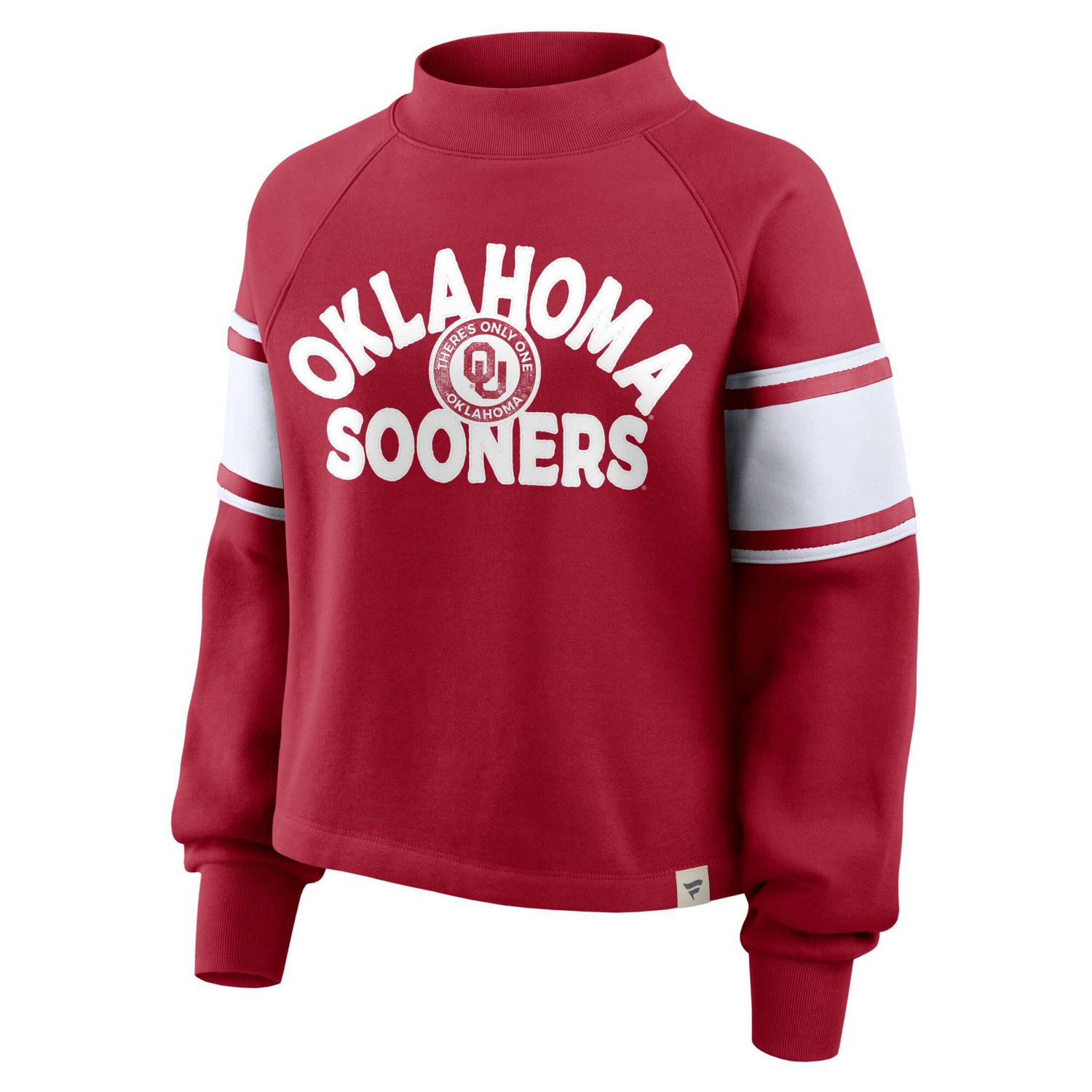 Fanatics Oklahoma Sooners Oversized Hometown Premium Punt Coverage Raglan Pullover Sweatshirt - view number 4