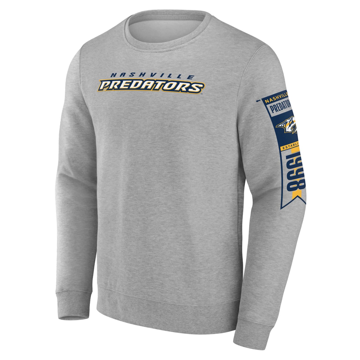 Fanatics Nashville Predators Fleece Pullover Sweatshirt - view number 2
