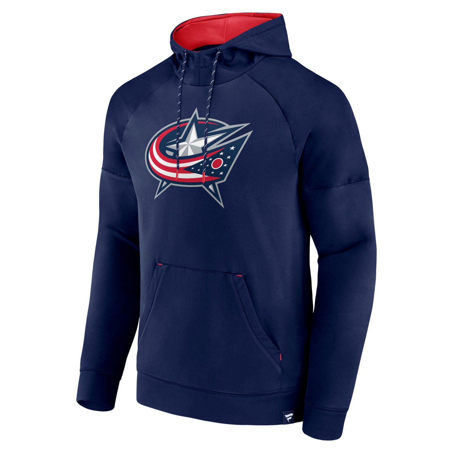 Fanatics Columbus Blue Jackets Iconic Defender Raglan Pullover Hoodie                                                            - view number 2