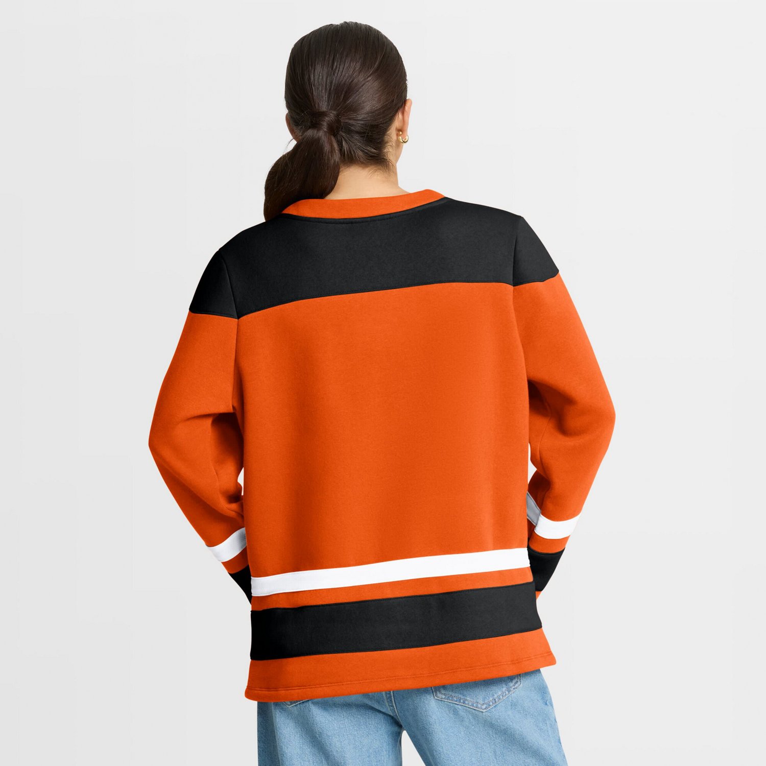 Fanatics Philadelphia Flyers Icing Long Sleeve Lace Up Sweatshirt - view number 2