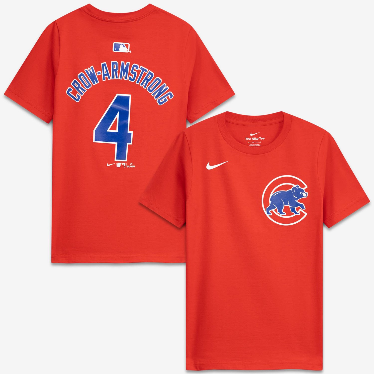 Youth Nike Pete Crow-Armstrong Chicago Cubs Name  Number T-Shirt