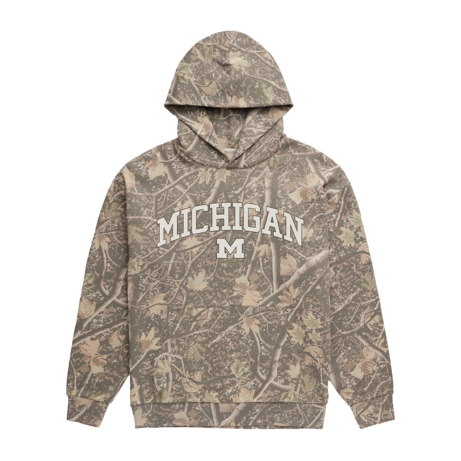 Uscape Apparel Michigan Wolverines Back Bay Fleece Hoodie