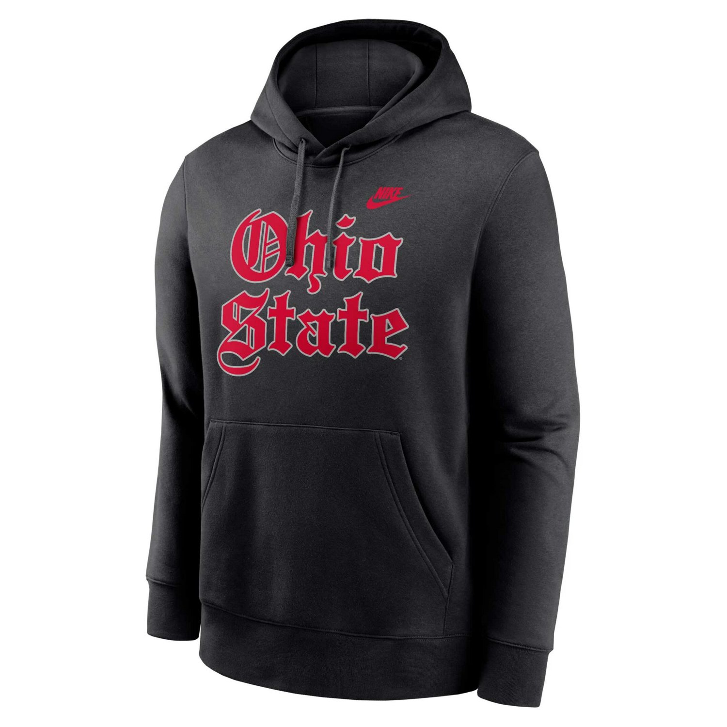 Nike Ohio State Buckeyes Old English Fleece Pullover Hoodie                                                                      - view number 2