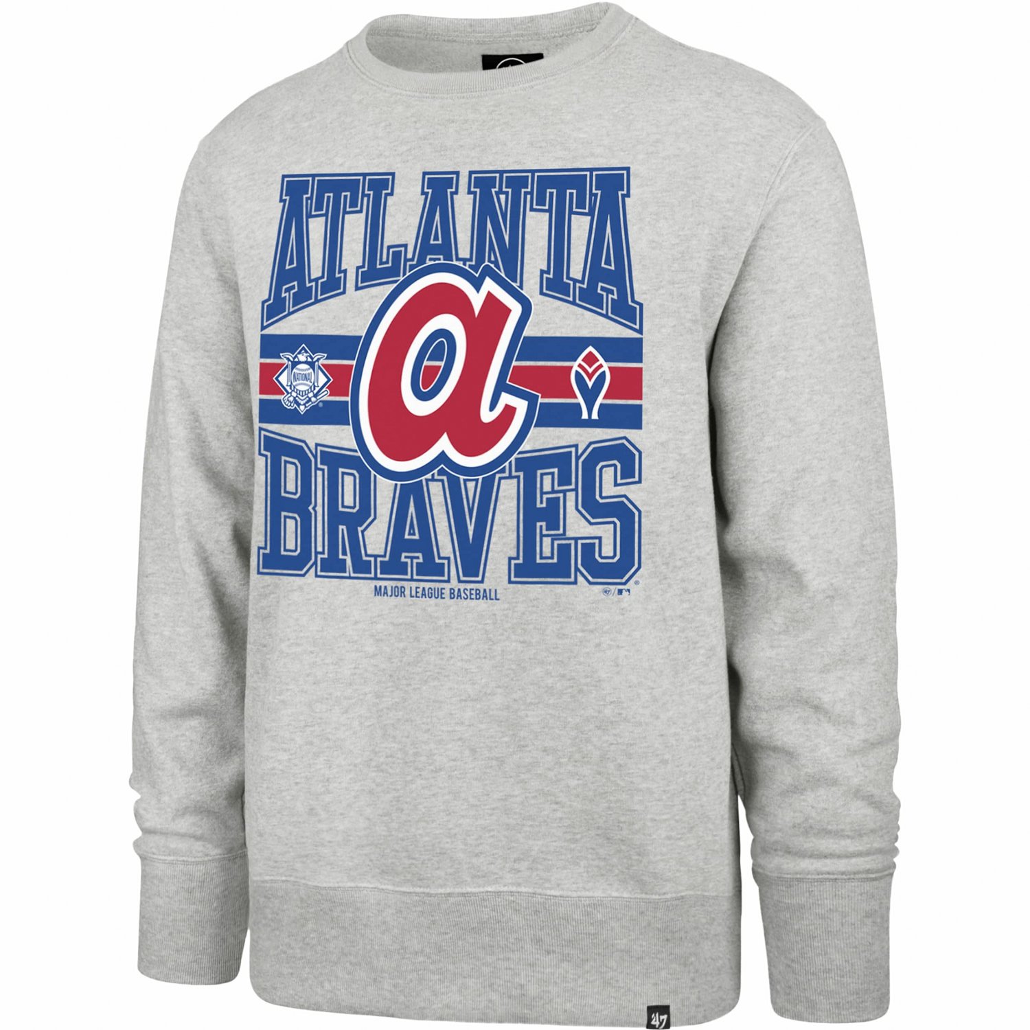 '47 Atlanta Braves Letters Headline Pullover Sweatshirt