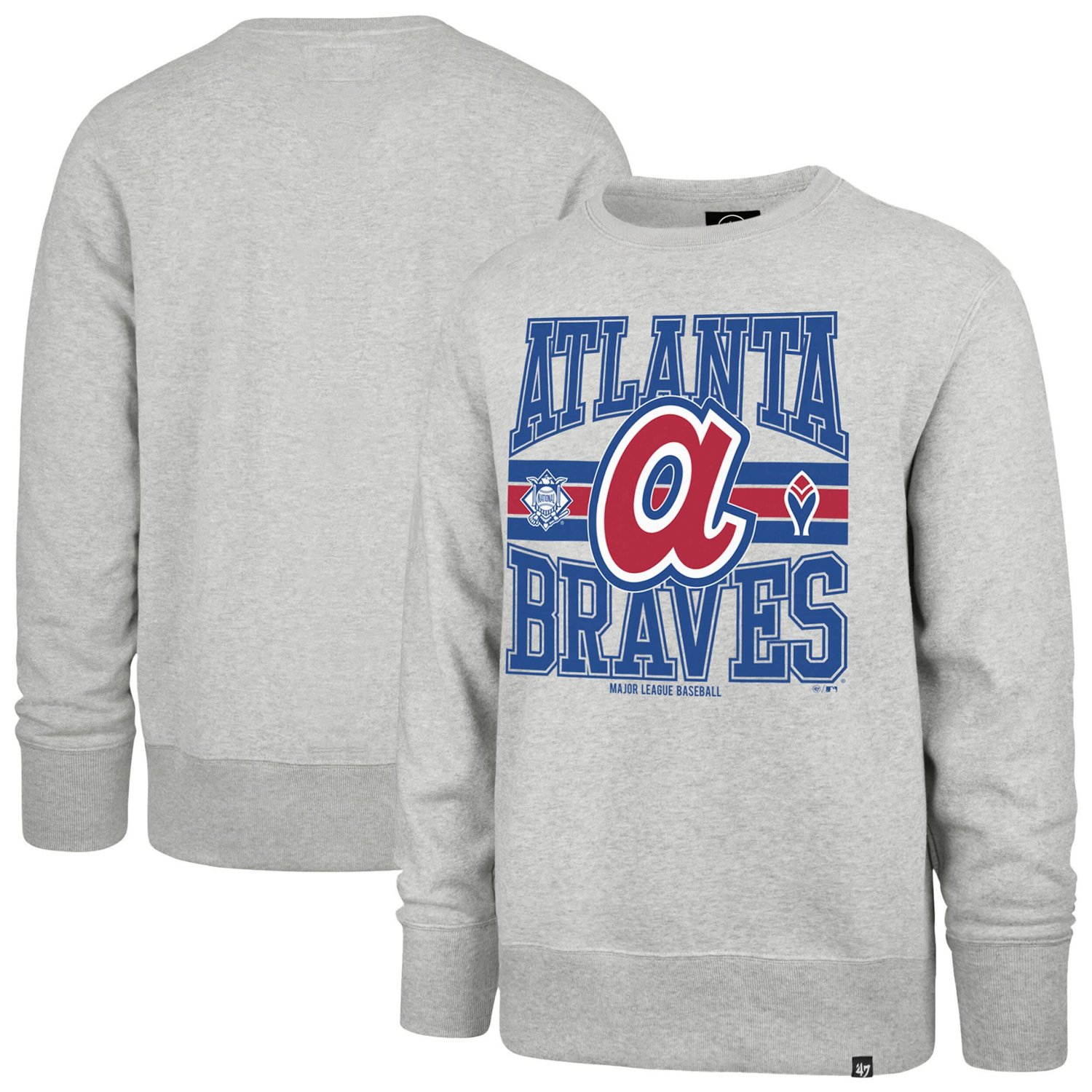 '47 Atlanta Braves Letters Headline Pullover Sweatshirt