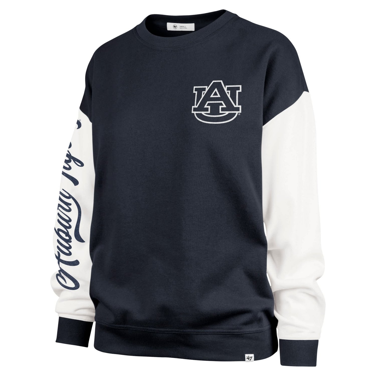 '47 Auburn Tigers Double Header Rise Andie Pullover Sweatshirt - view number 2