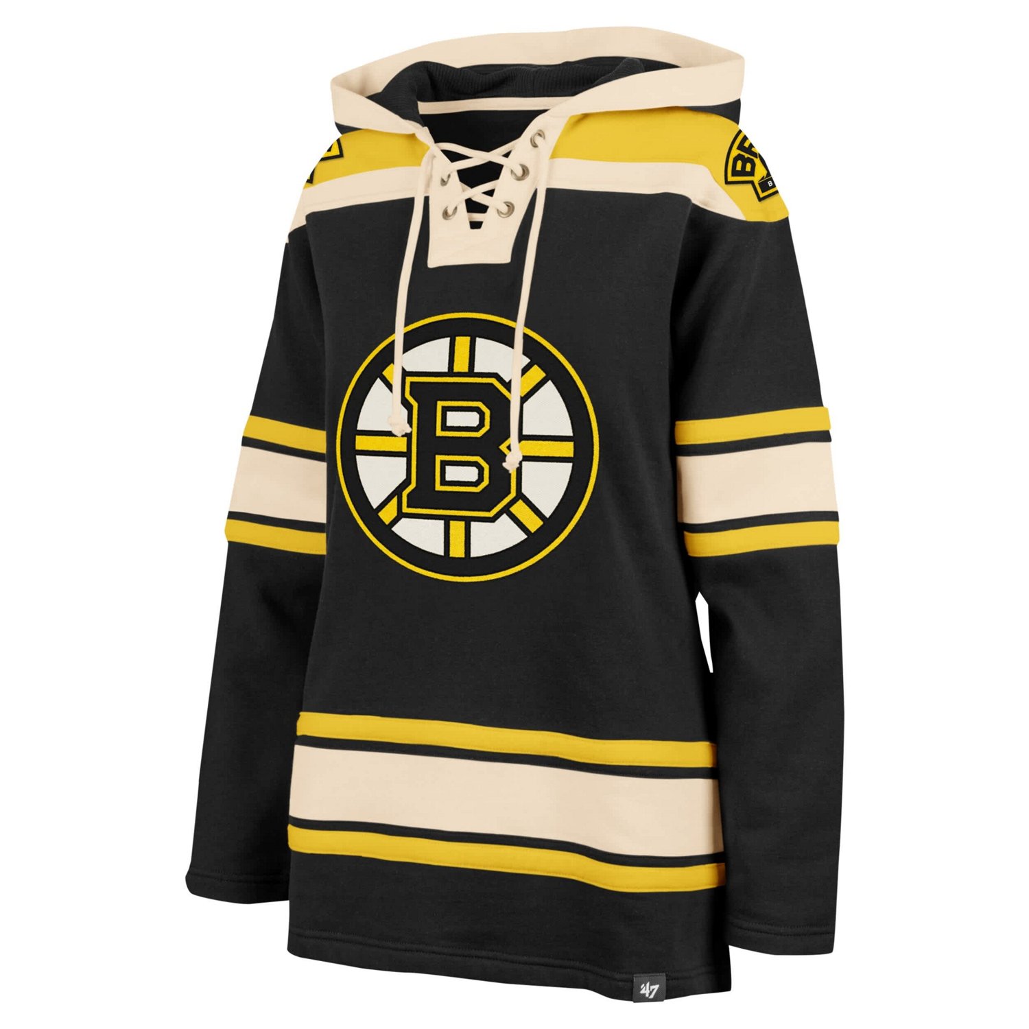 '47 Boston Bruins Superior Lacer Pullover Hoodie                                                                                 - view number 2