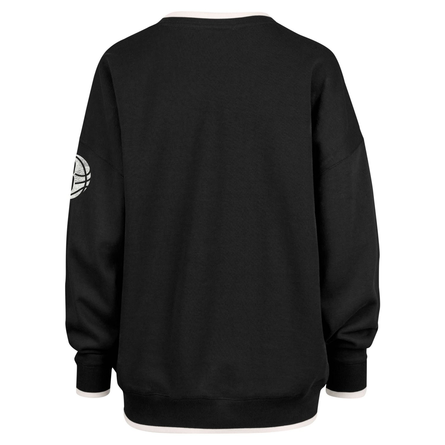 '47 Brooklyn Nets Rise Wax Pack Daze '80s Oversize Pullover Sweatshirt                                                           - view number 3