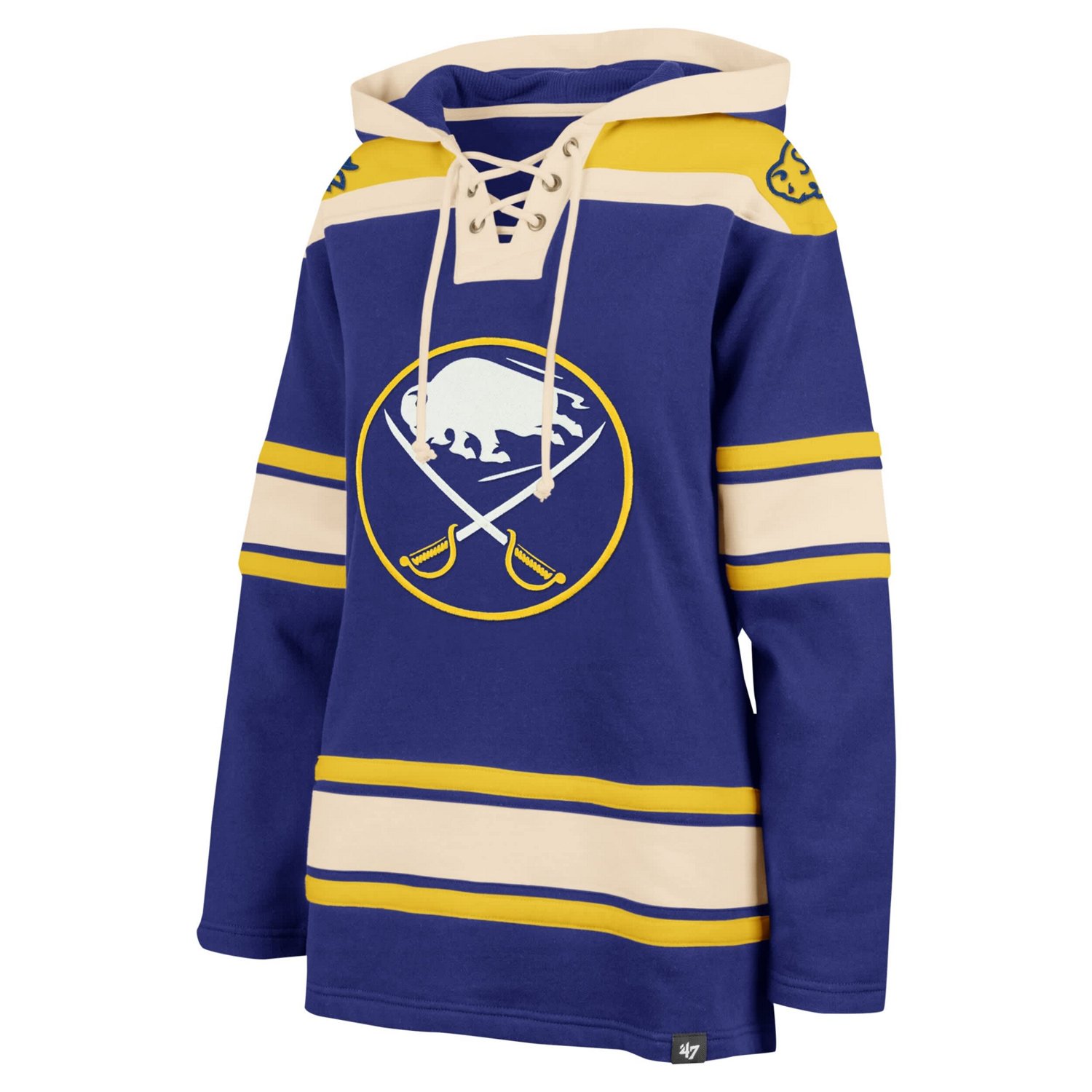 '47 Buffalo Sabres Superior Lacer Pullover Hoodie                                                                                - view number 2