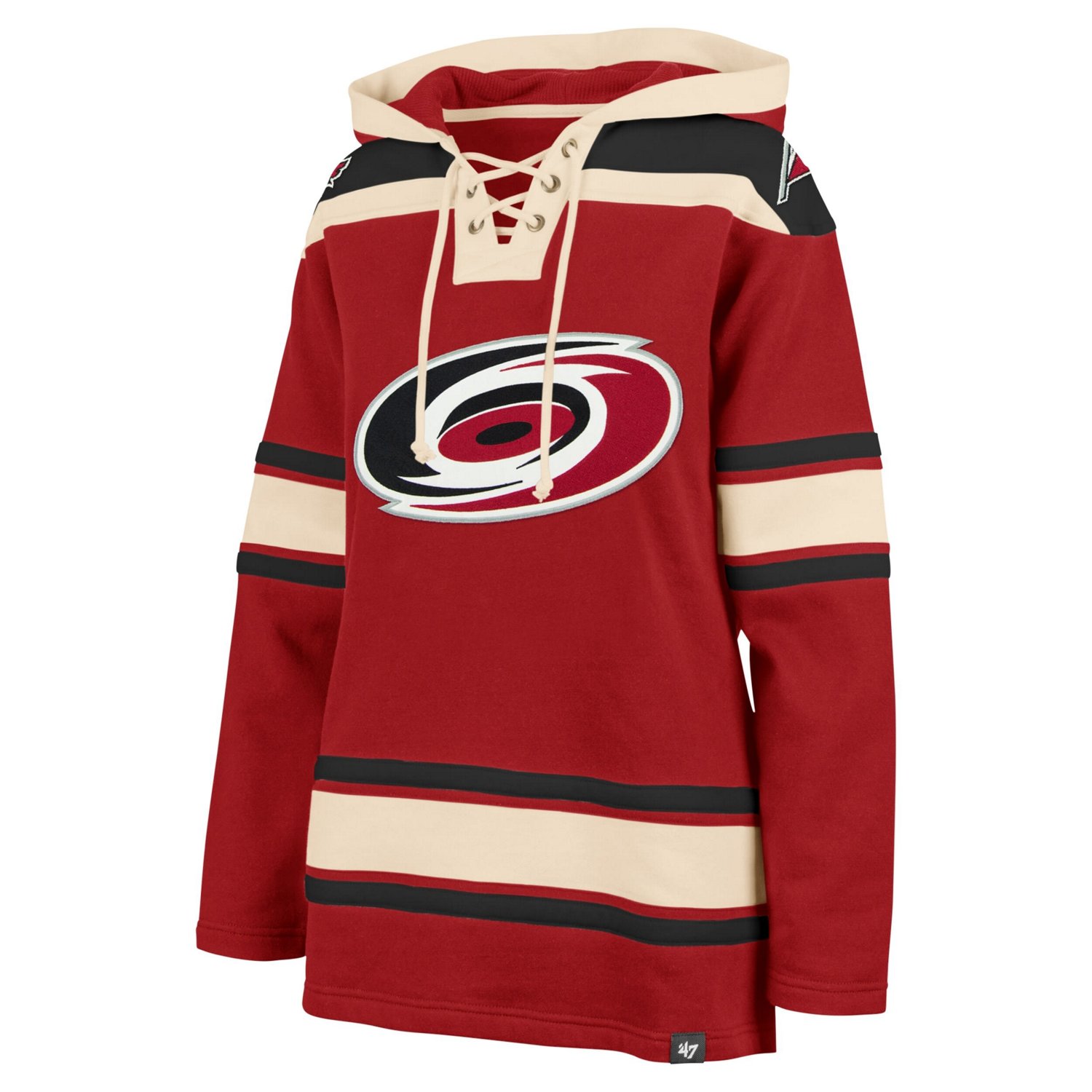 '47 Carolina Hurricanes Superior Lacer Pullover Hoodie                                                                           - view number 2