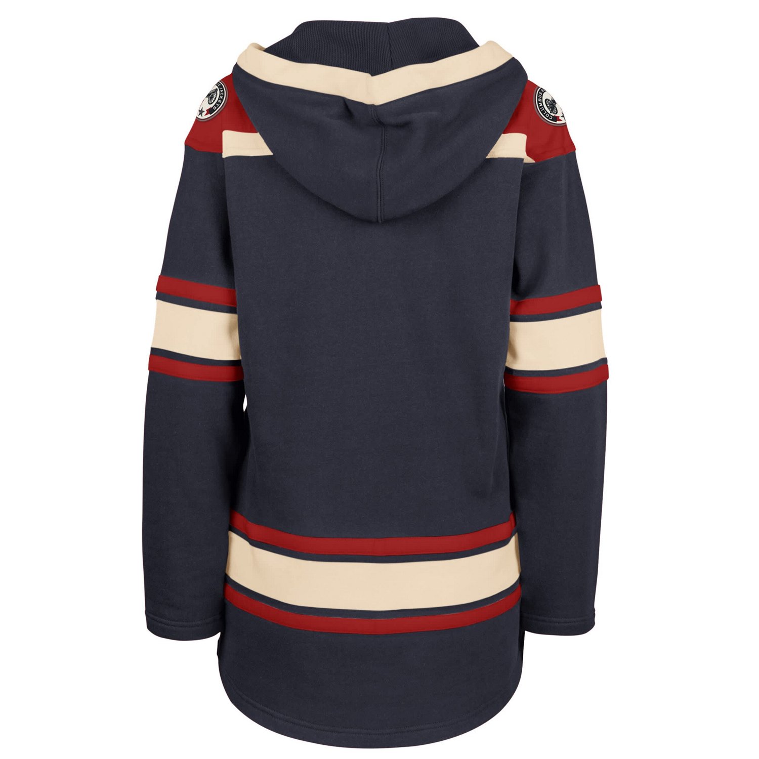 '47 Columbus Blue Jackets Superior Lacer Pullover Hoodie                                                                         - view number 3