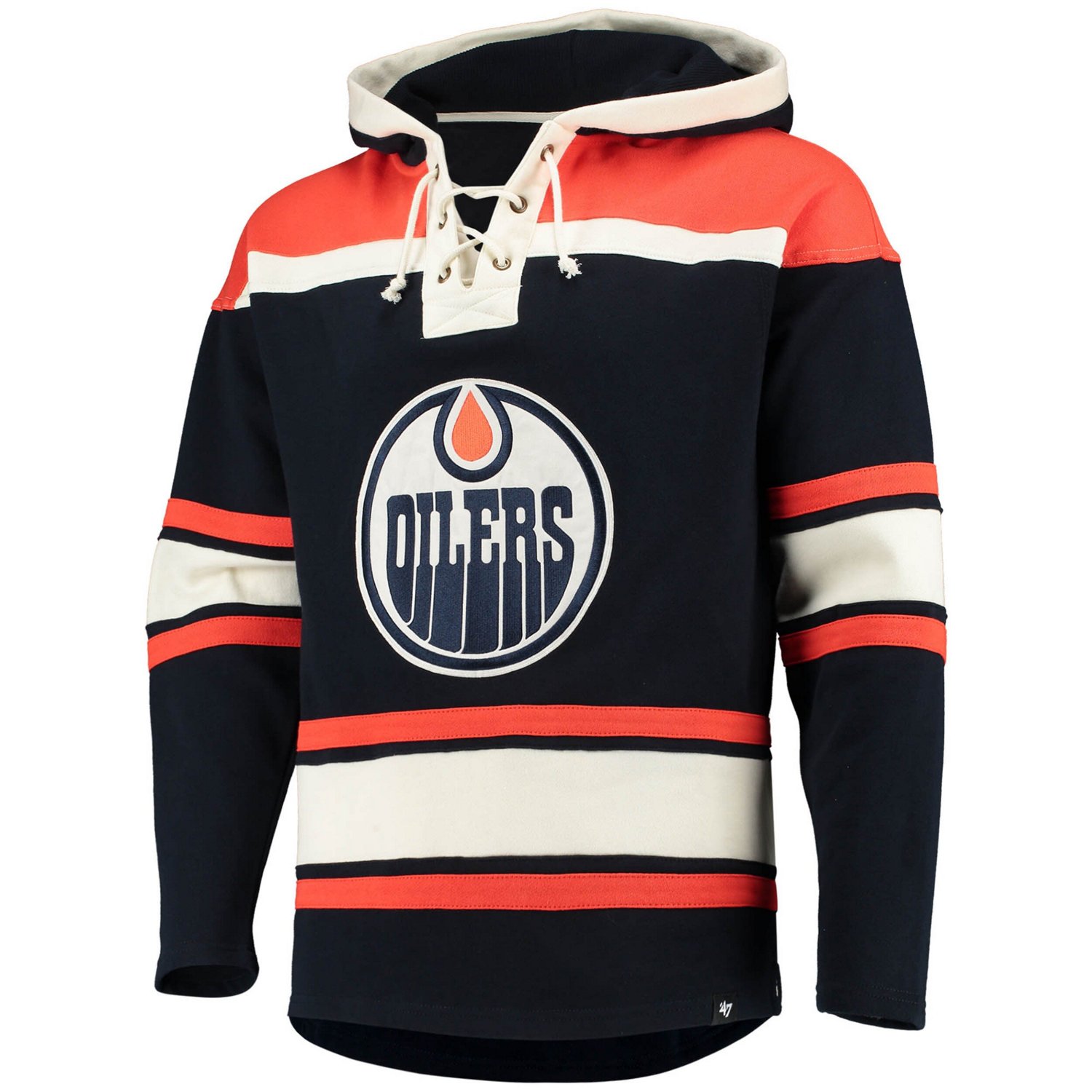 '47 Connor McDavid Edmonton Oilers Player Name  Number Lacer Pullover Hoodie - view number 2