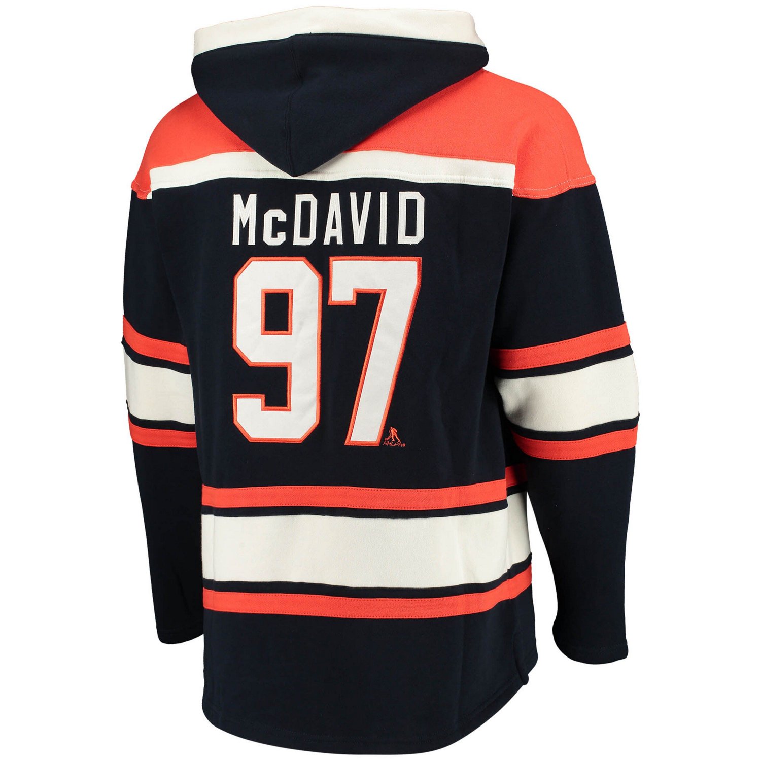 '47 Connor McDavid Edmonton Oilers Player Name  Number Lacer Pullover Hoodie - view number 3
