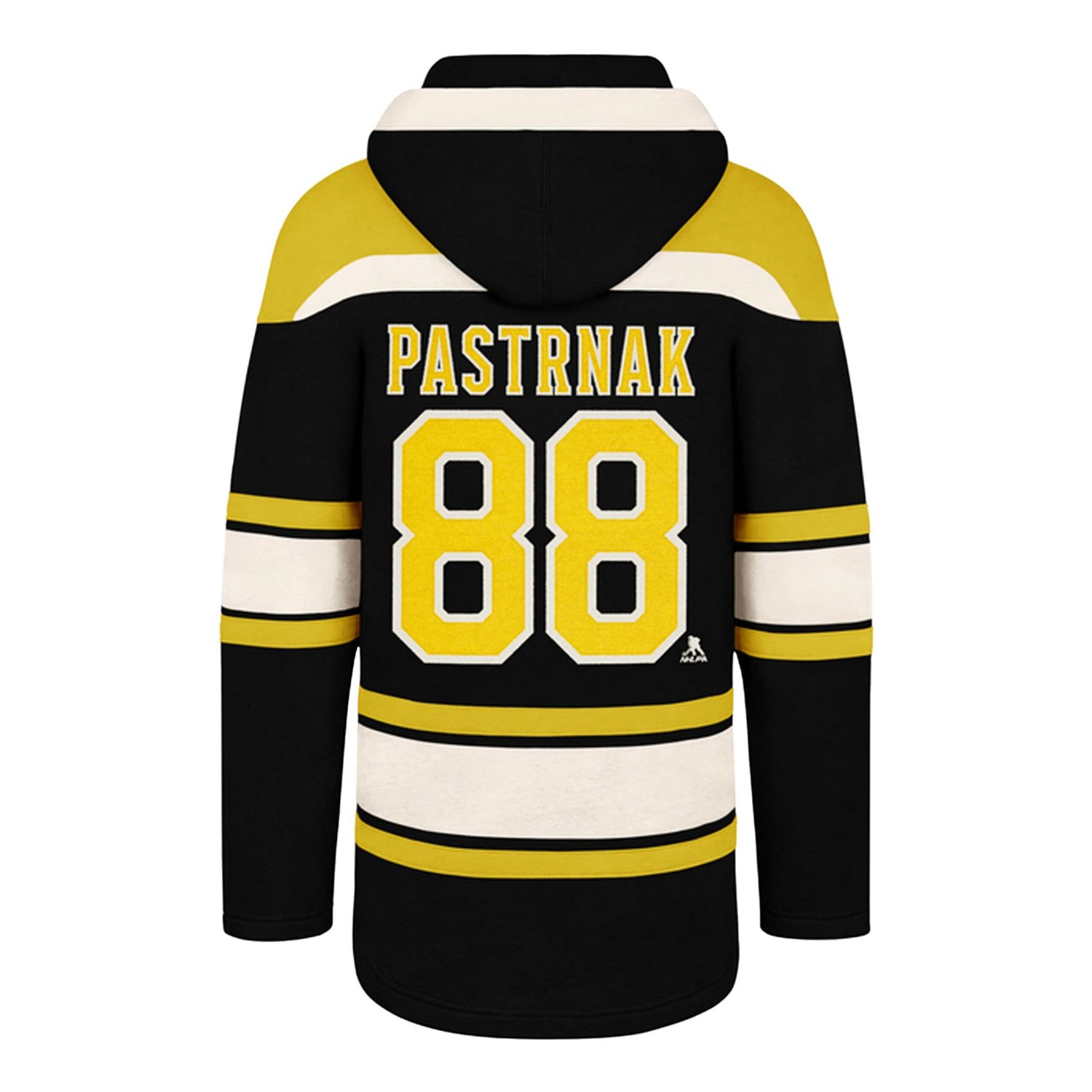 '47 David Pastrnak Boston Bruins Big  Tall Lace-up Pullover Hoodie - view number 3