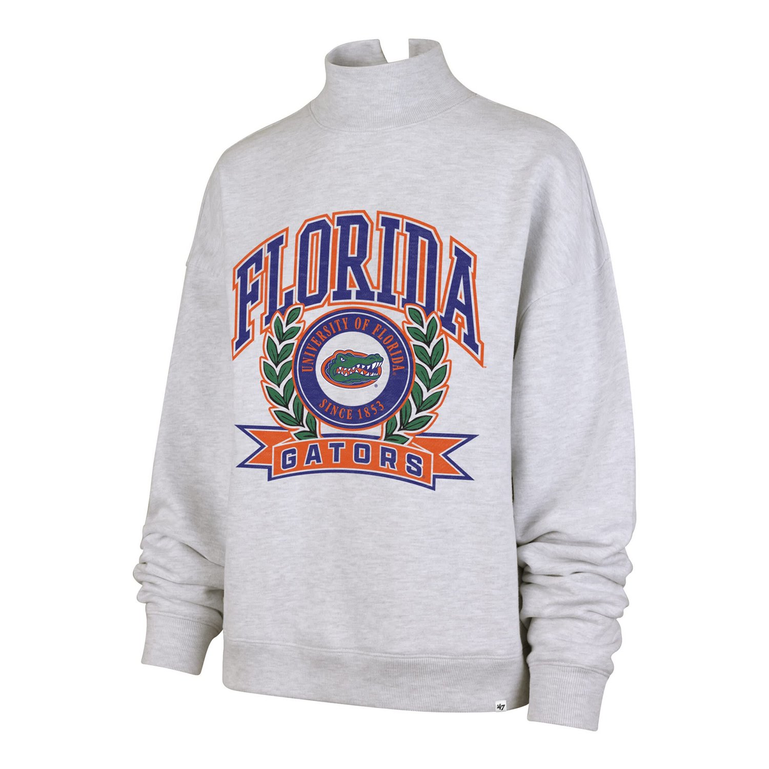 '47 Florida Gators Laurel Arch Mock Neck Sweatshirt - view number 2