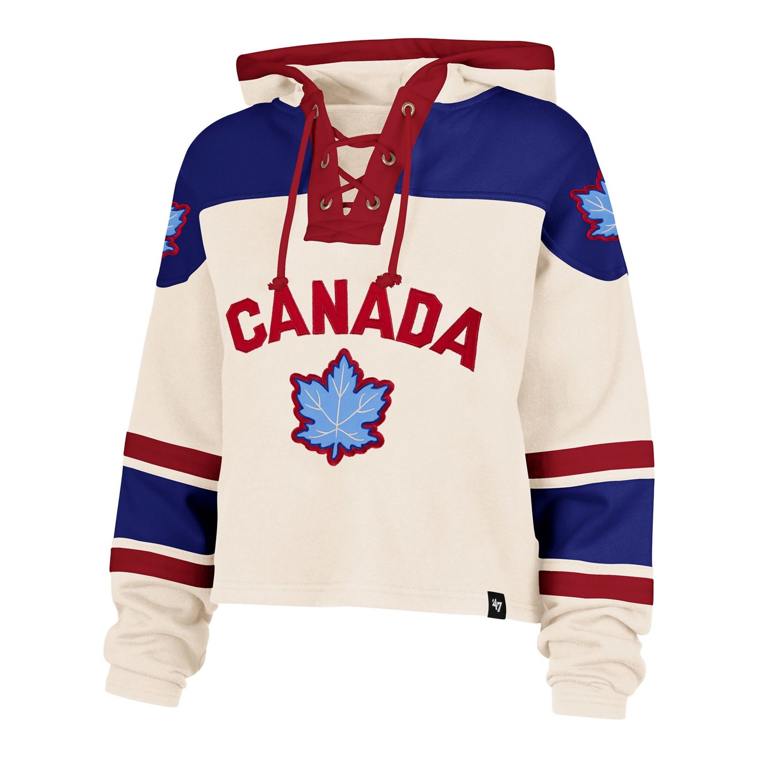 '47 Hockey Canada Cropped Superior Lacer Hoodie - view number 2