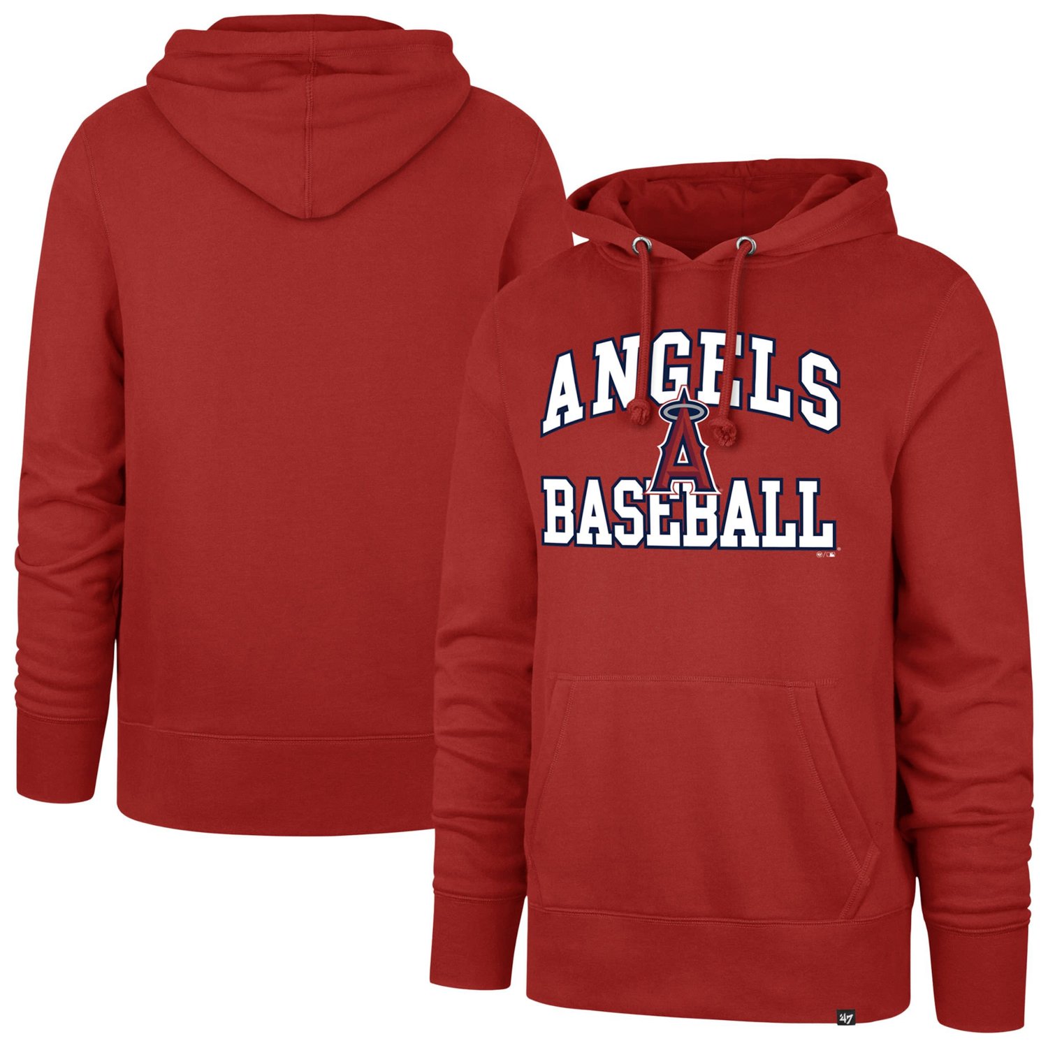 '47 Los Angeles Angels Velocity Headline Pullover Hoodie