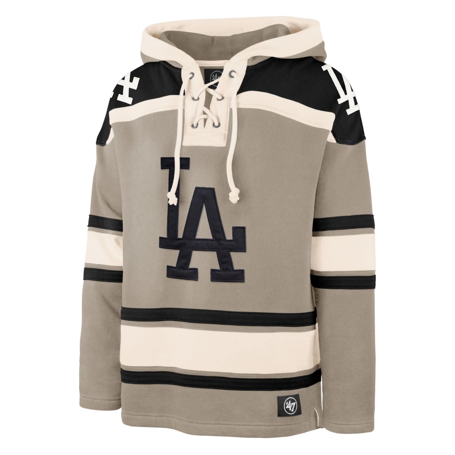 '47 Los Angeles Dodgers Superior Lacer Pullover Hoodie - view number 2
