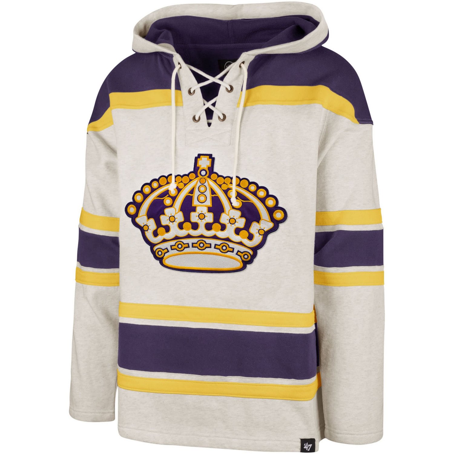 '47 Los Angeles Kings Rockaway Lacer Pullover Hoodie                                                                             - view number 2