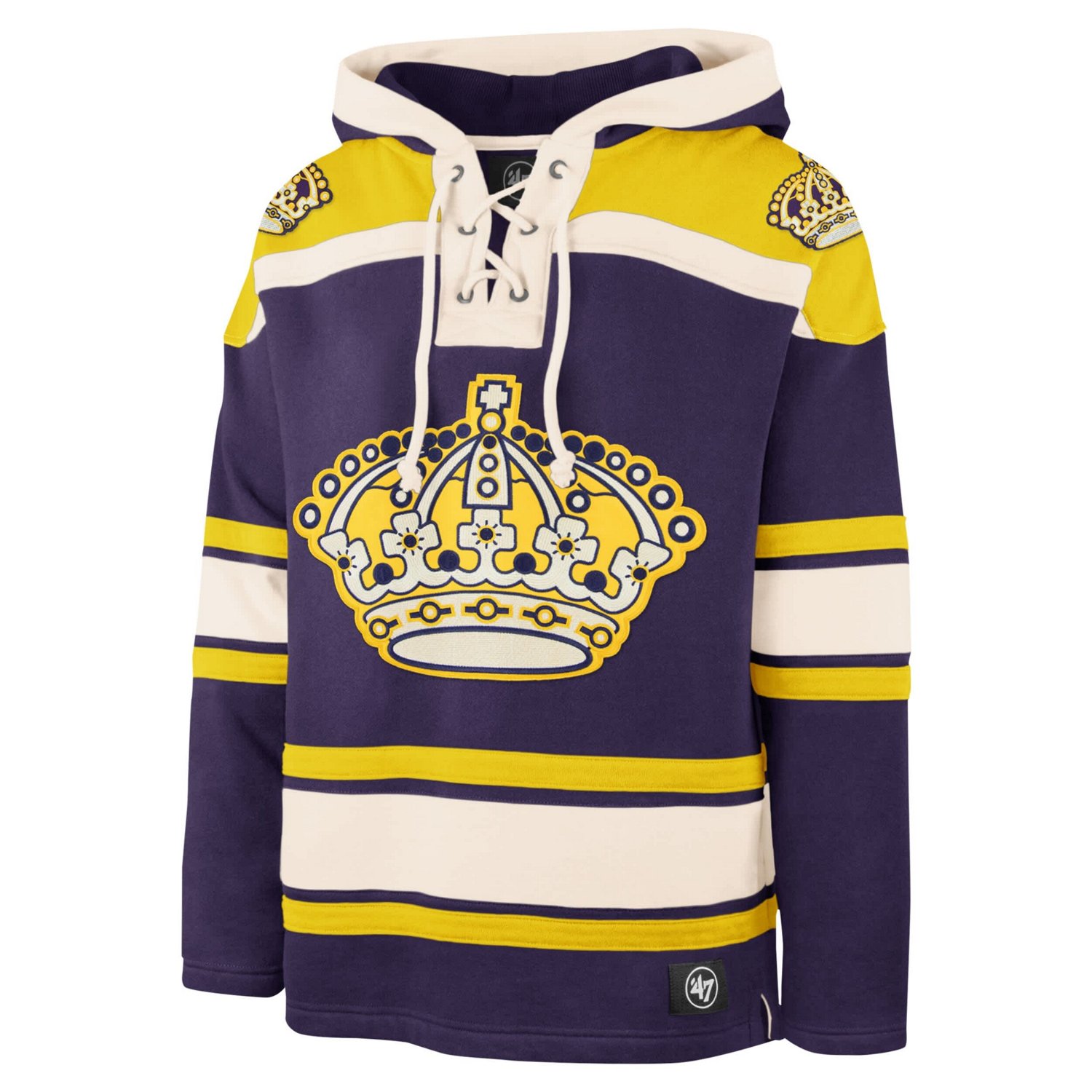 '47 Los Angeles Kings Superior Lacer Pullover Hoodie                                                                             - view number 2