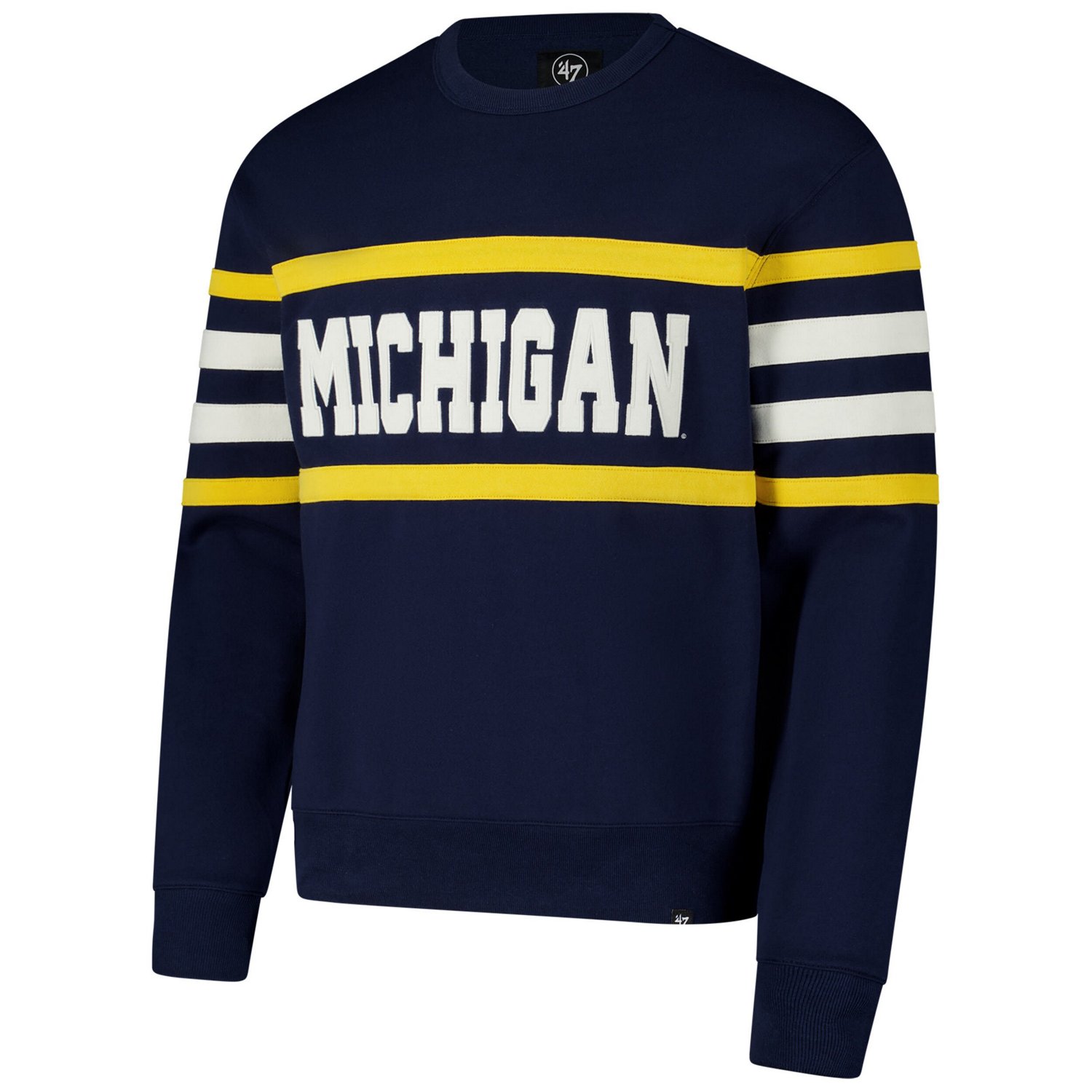 '47 Michigan Wolverines Coaches Collection Pullover Sweatshirt - view number 2