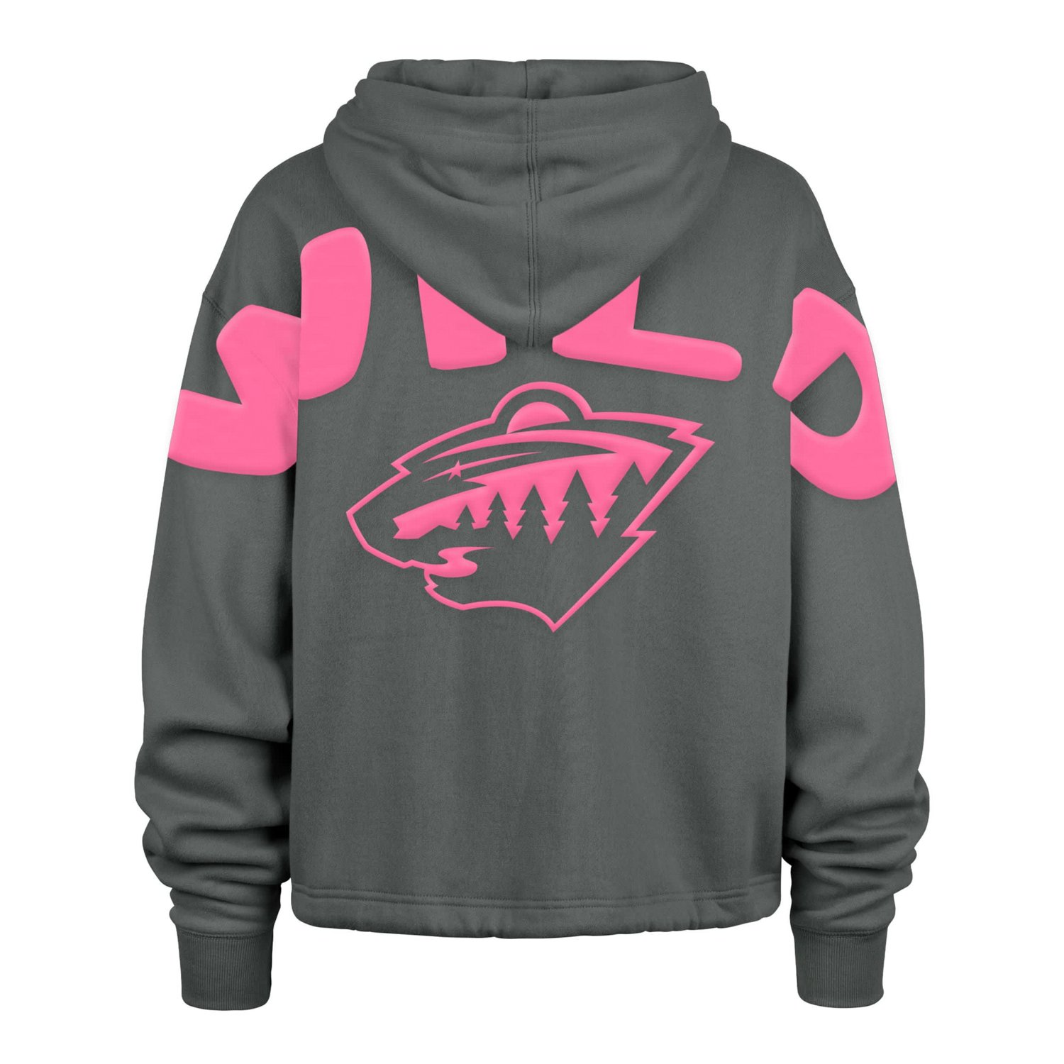 '47 Minnesota Wild Bright Side Venice Cropped Pullover Hoodie - view number 3