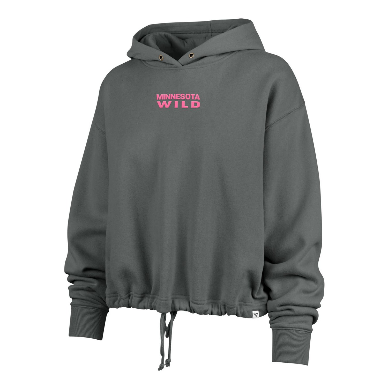 '47 Minnesota Wild Bright Side Venice Cropped Pullover Hoodie - view number 2