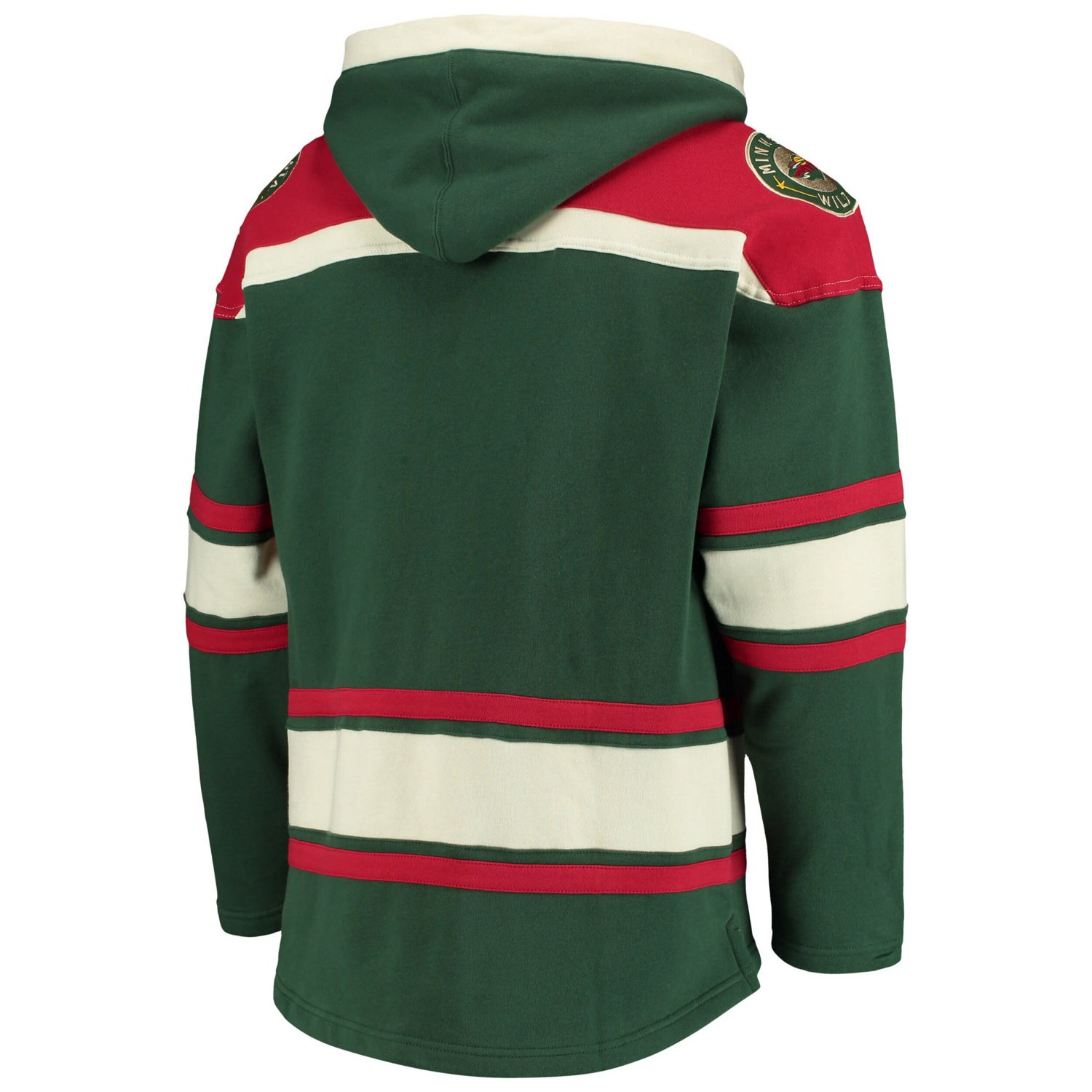 '47 Minnesota Wild Superior Lacer Pullover Hoodie                                                                                - view number 4
