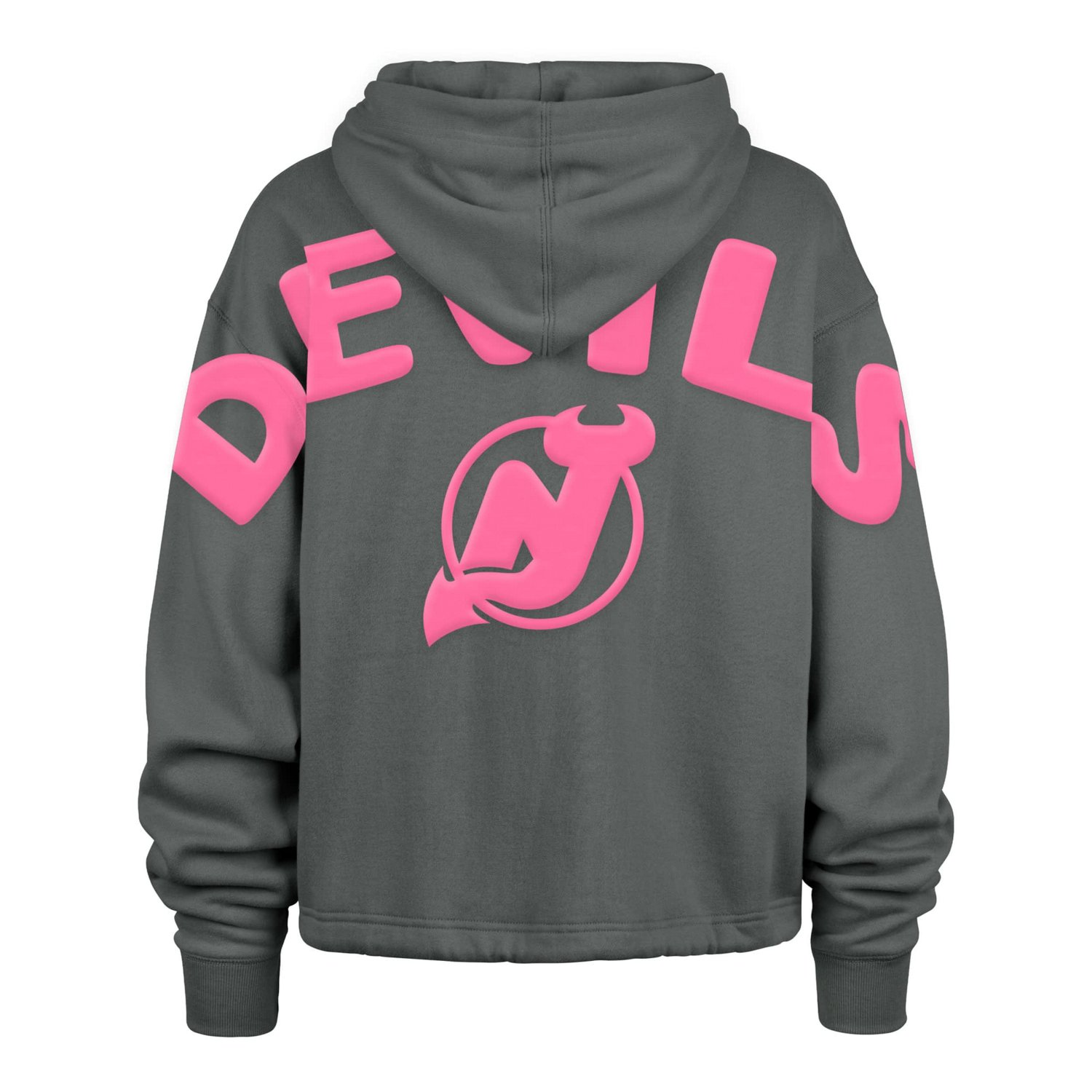 '47 New Jersey Devils Bright Side Venice Cropped Pullover Hoodie