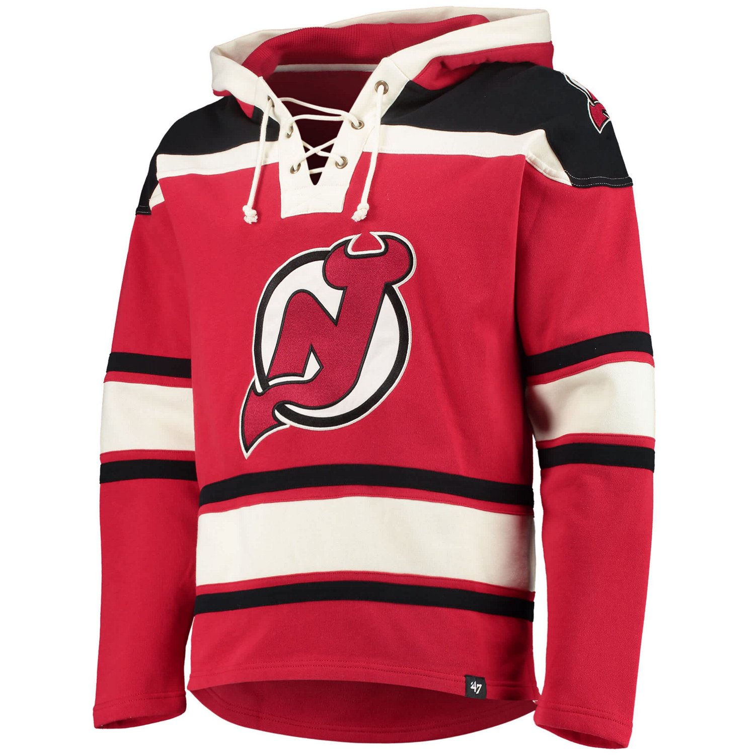 '47 New Jersey Devils Superior Lacer Pullover Hoodie                                                                             - view number 2