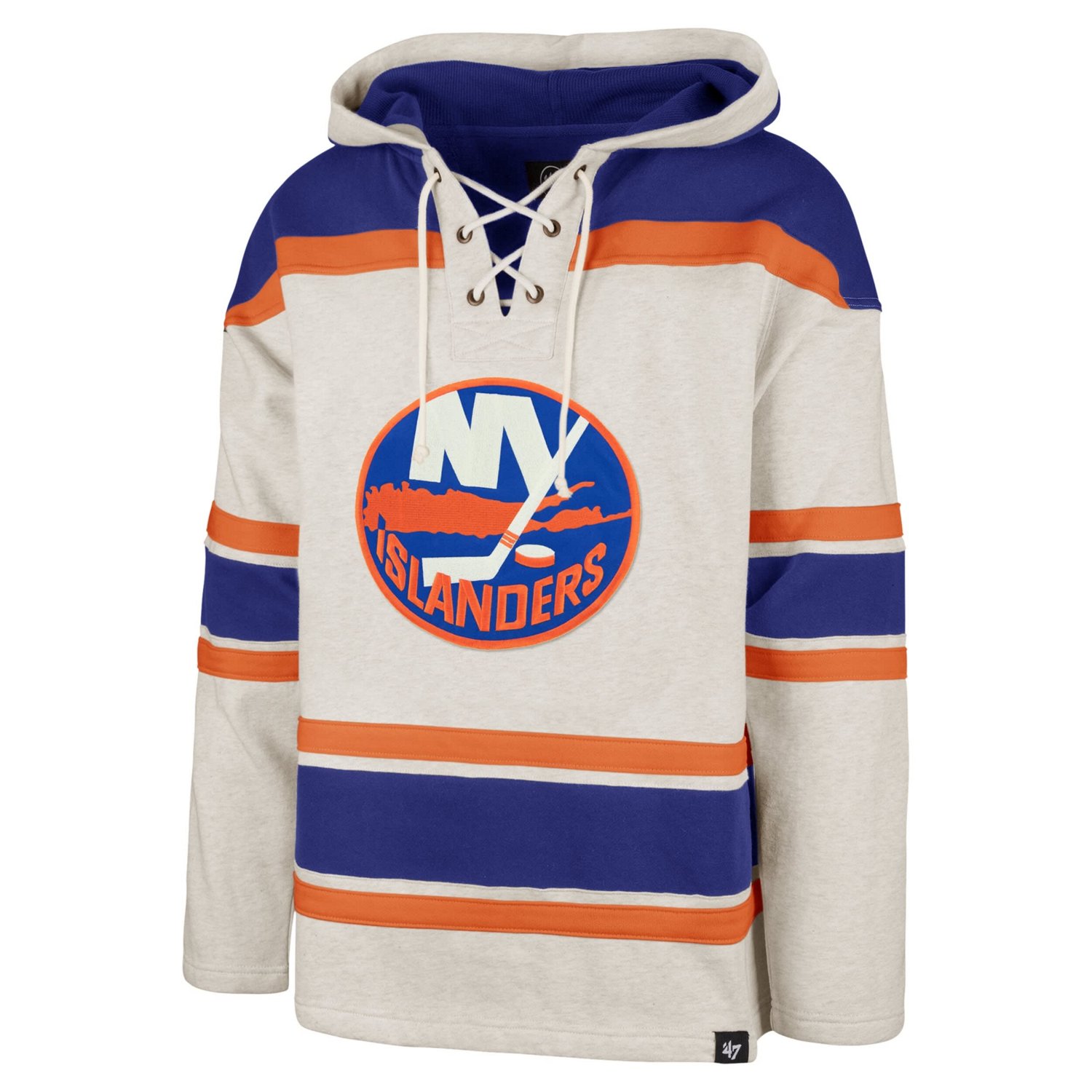 '47 New York Islanders Rockaway Lacer Pullover Hoodie                                                                            - view number 2