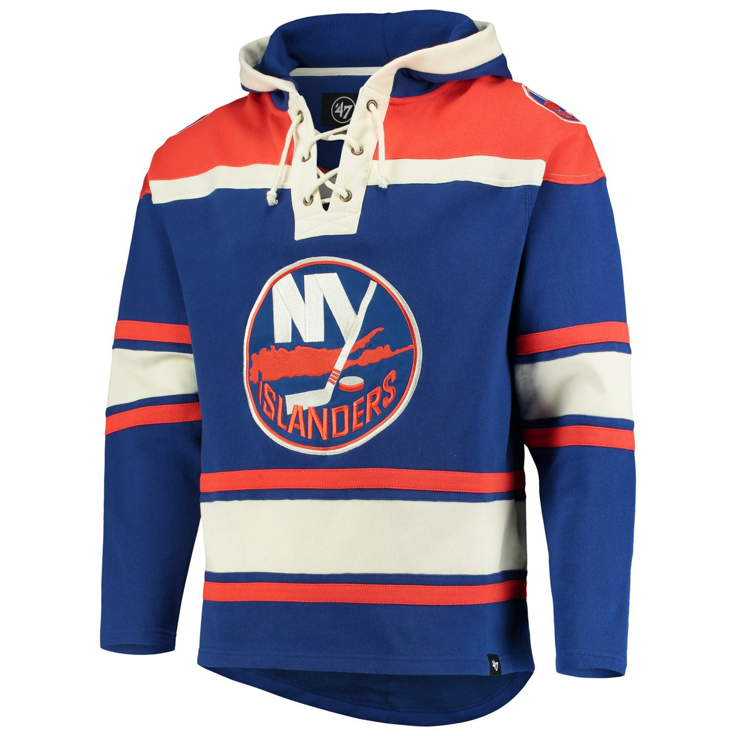 '47 New York Islanders Superior Lacer Pullover Hoodie                                                                            - view number 2