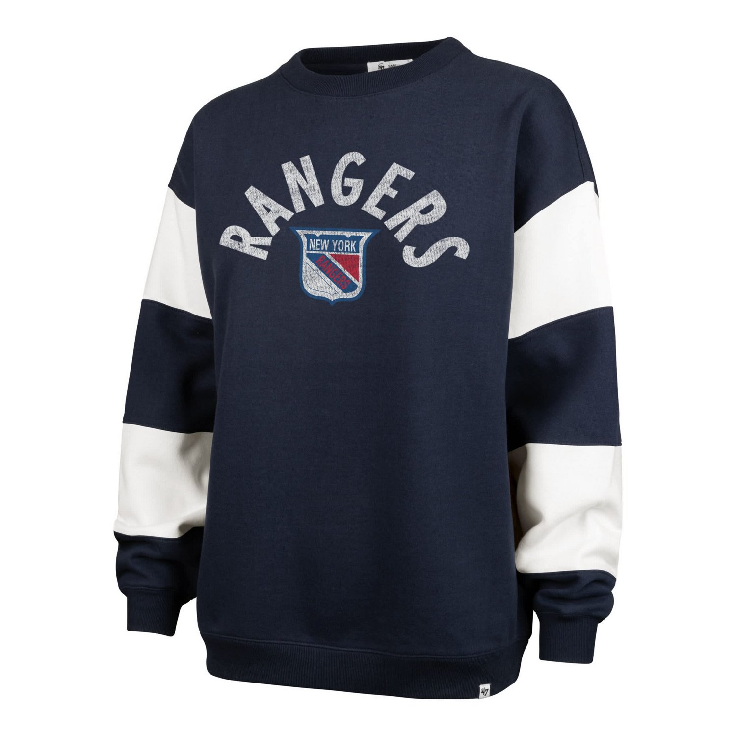 '47 New York Rangers Eephus Barred Pullover Sweatshirt - view number 2