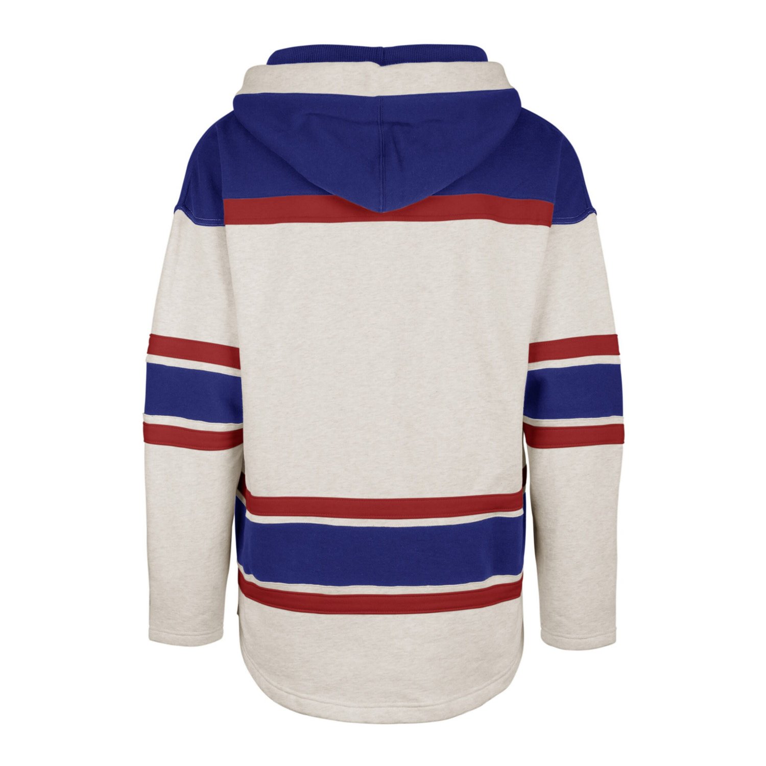 '47 New York Rangers Rockaway Lace-Up Pullover Hoodie                                                                            - view number 3