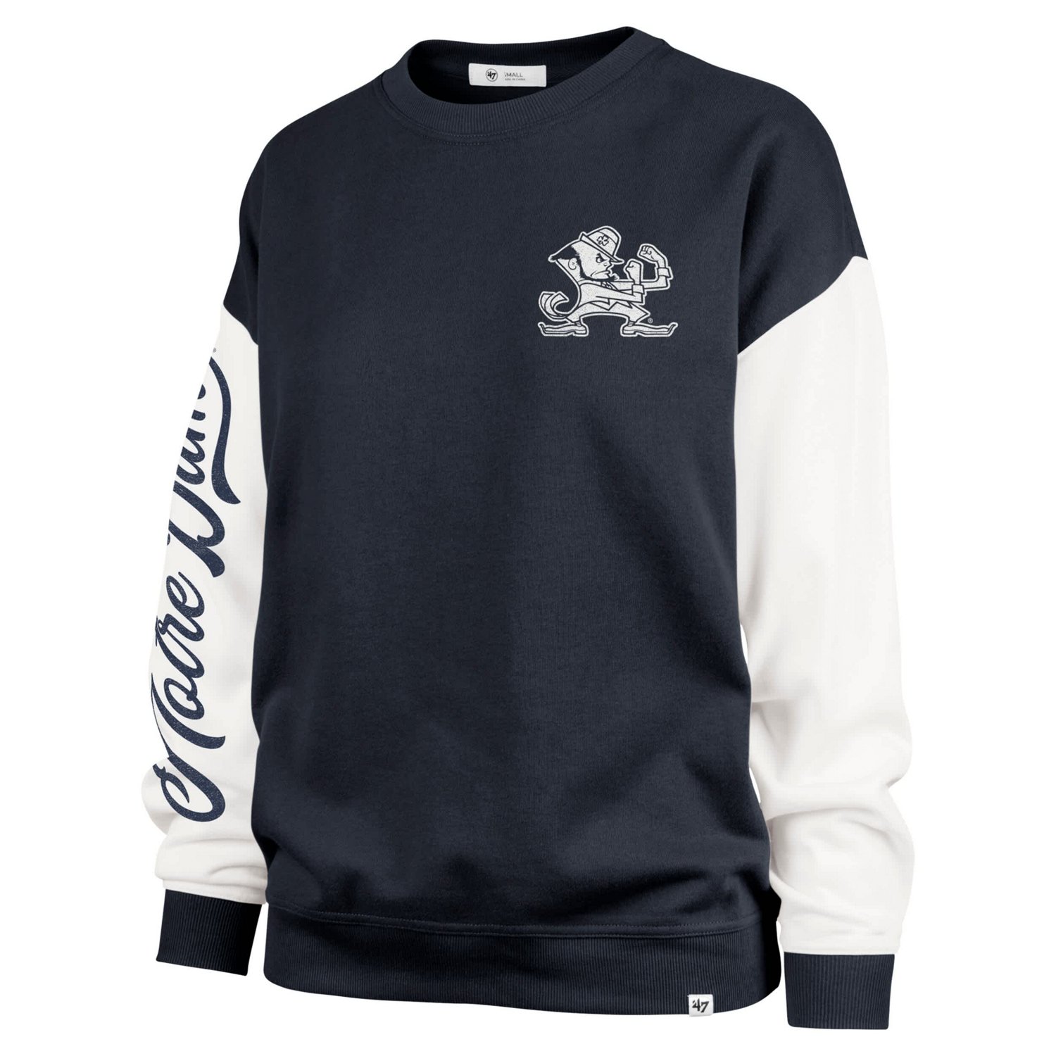 '47 Notre Dame Fighting Irish Double Header Rise Andie Pullover Sweatshirt