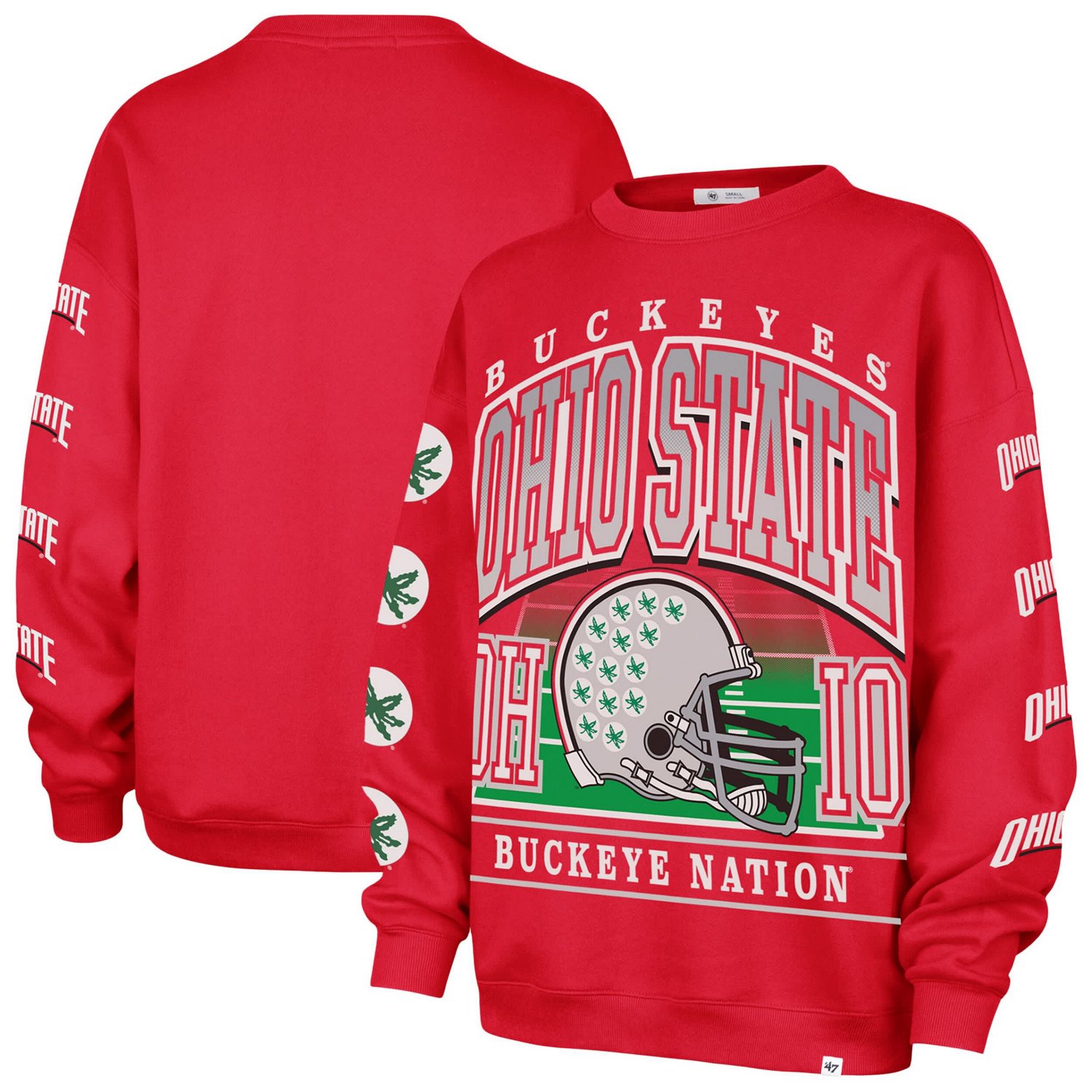 '47 Ohio State Buckeyes Go Big Oversized Pullover Sweatshirt