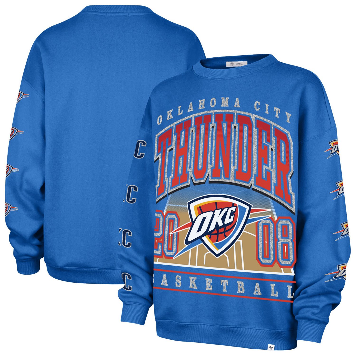 '47 Oklahoma City Thunder Go Big Oversized Sweatshirt - view number 1