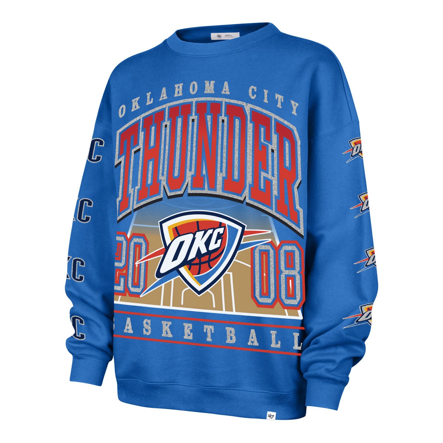 '47 Oklahoma City Thunder Go Big Oversized Sweatshirt - view number 2