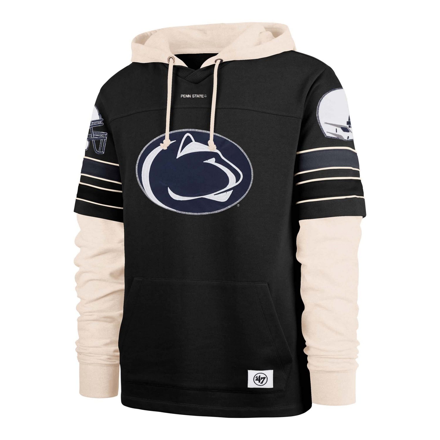 '47 Penn State Nittany Lions Split Zone Cornerback Lacer Pullover Hoodie - view number 2