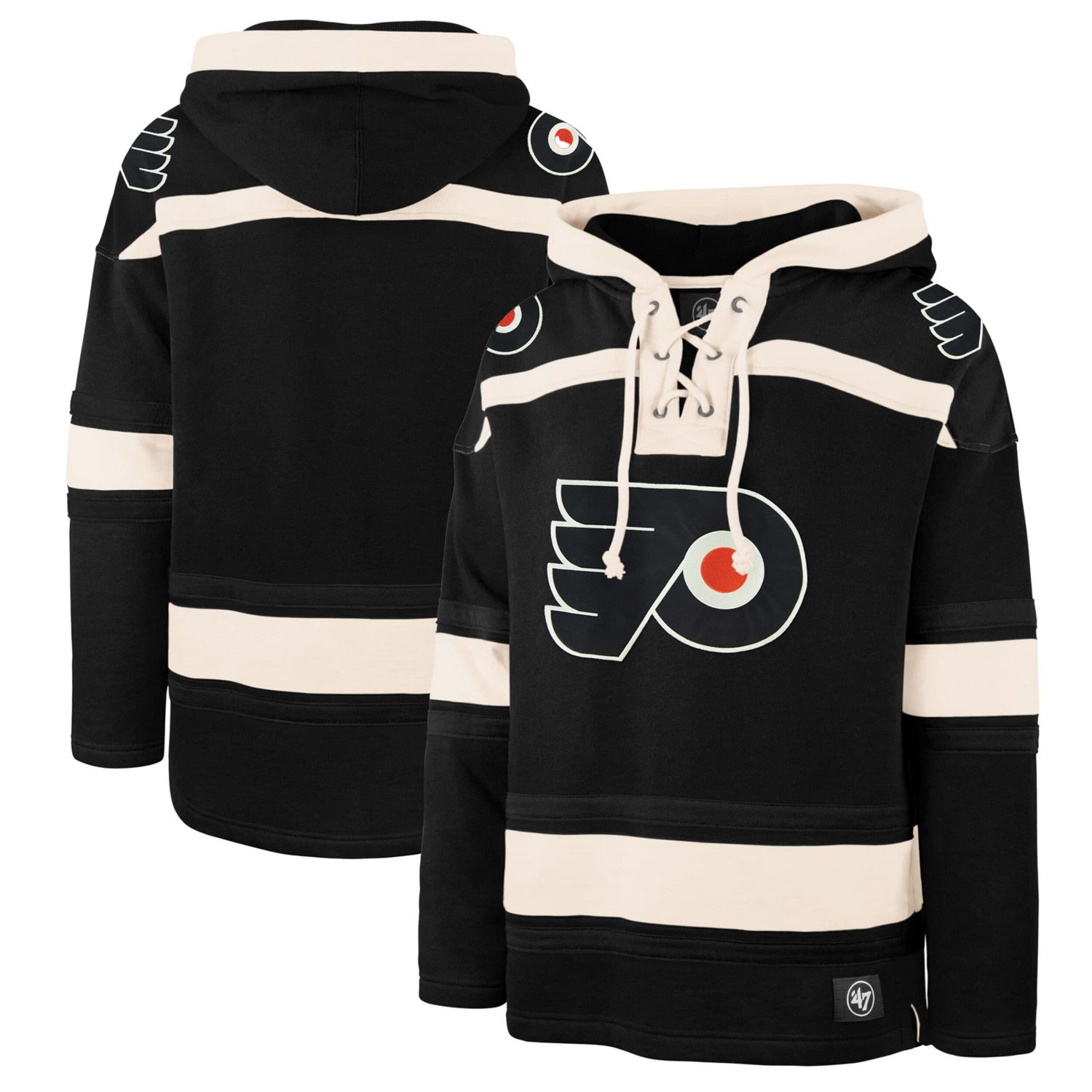 '47 Philadelphia Flyers Superior Lacer Pullover Hoodie