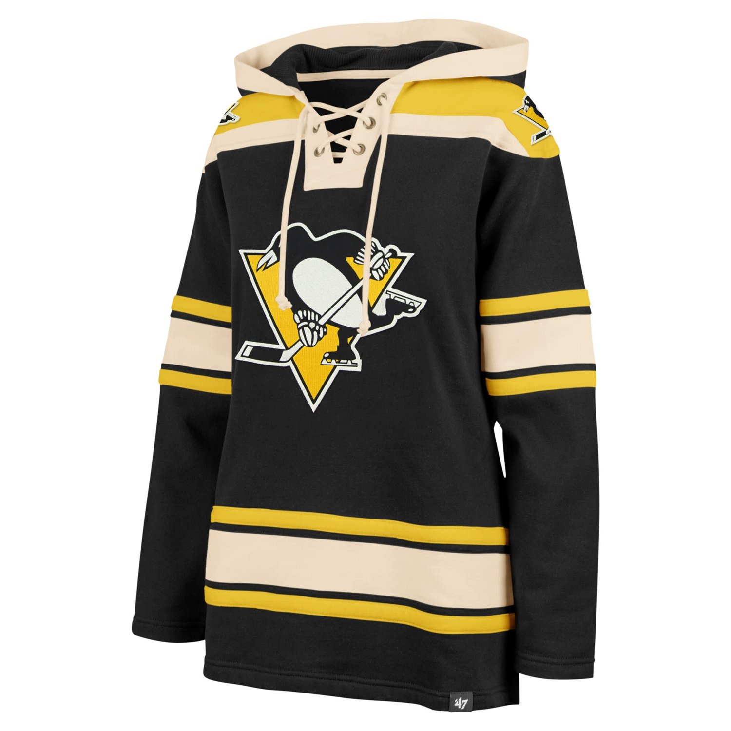 '47 Pittsburgh Penguins Superior Lacer Pullover Hoodie