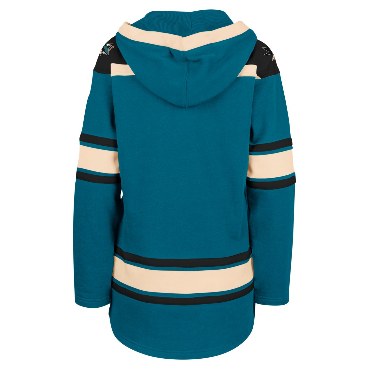 '47 San Jose Sharks Superior Lacer Pullover Hoodie                                                                               - view number 3