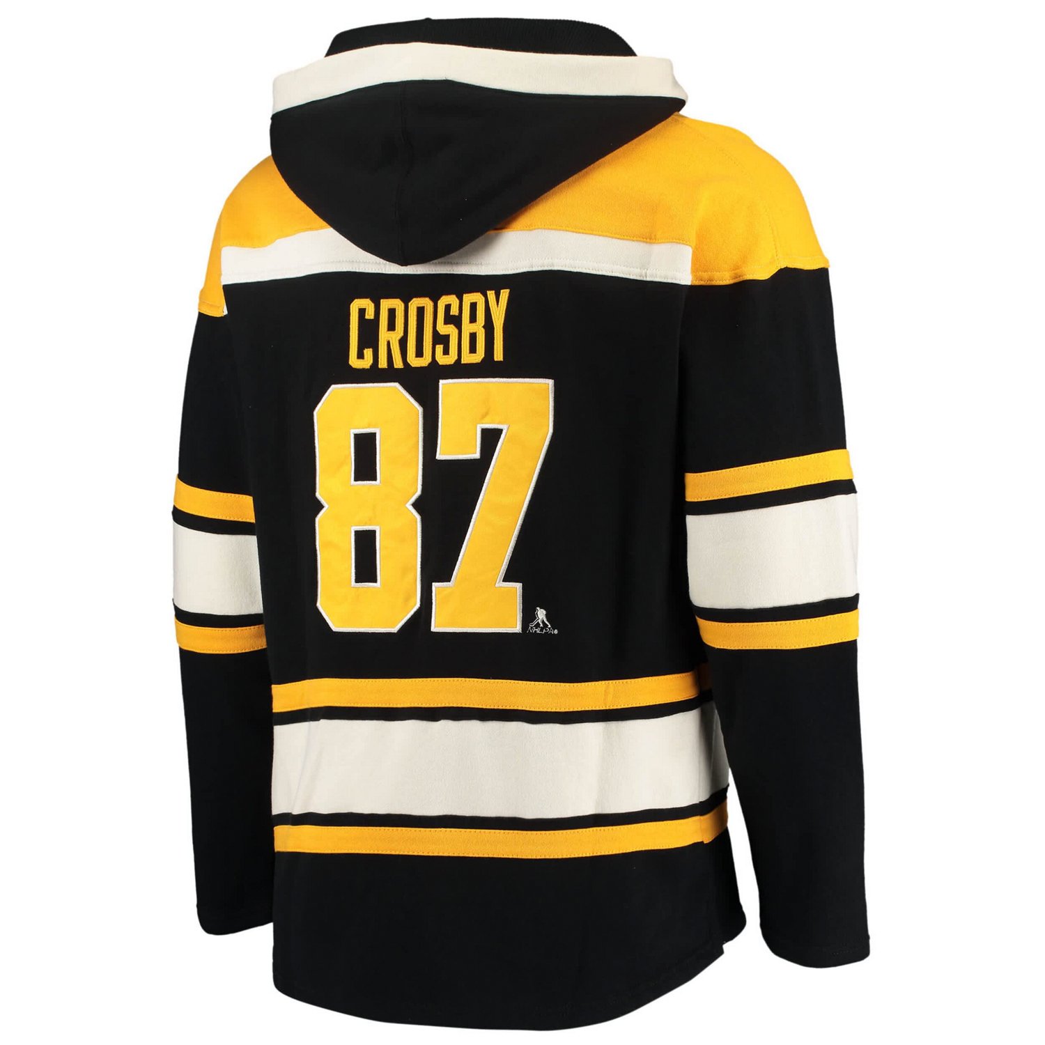 '47 Sidney Crosby Pittsburgh Penguins Player Name  Number Lacer Pullover Hoodie - view number 3