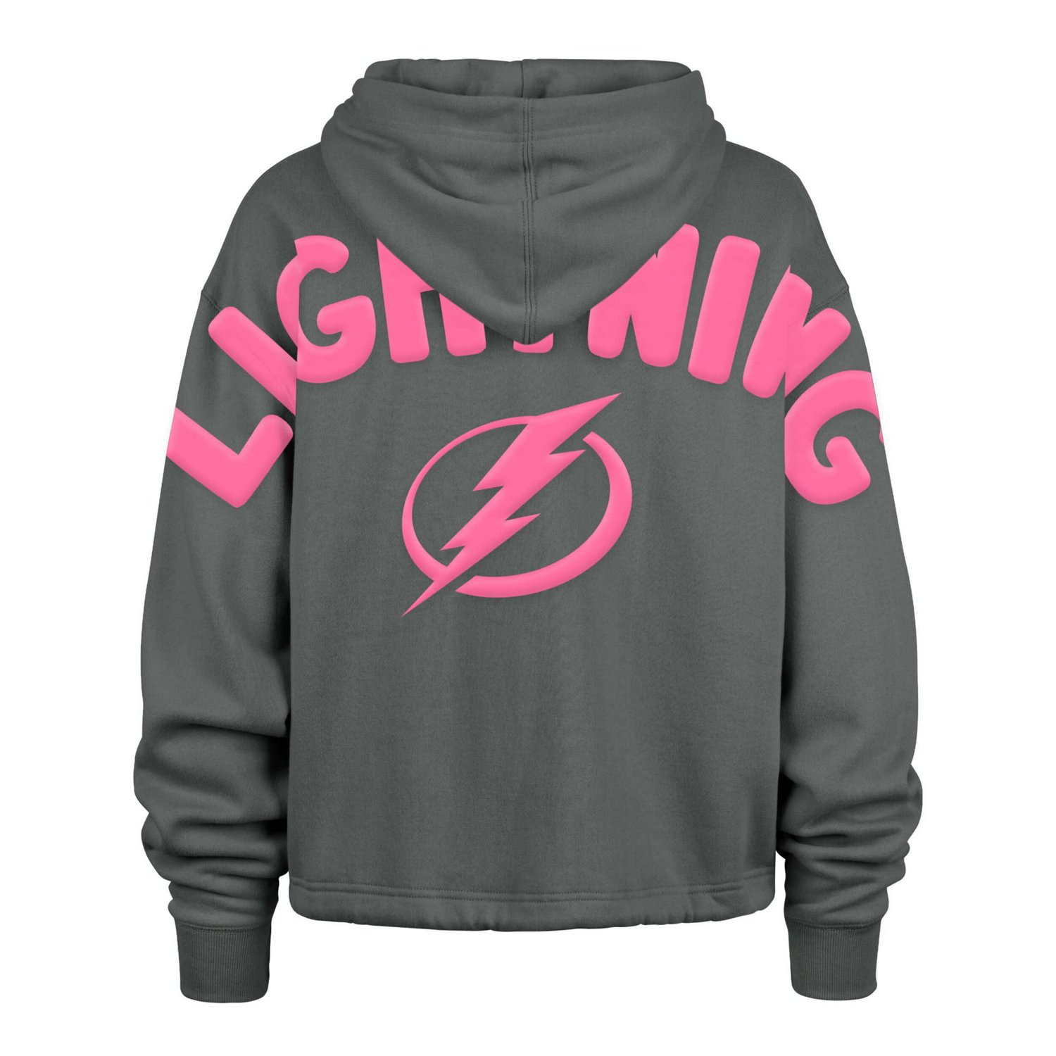 '47 Tampa Bay Lightning Bright Side Venice Cropped Pullover Hoodie - view number 3